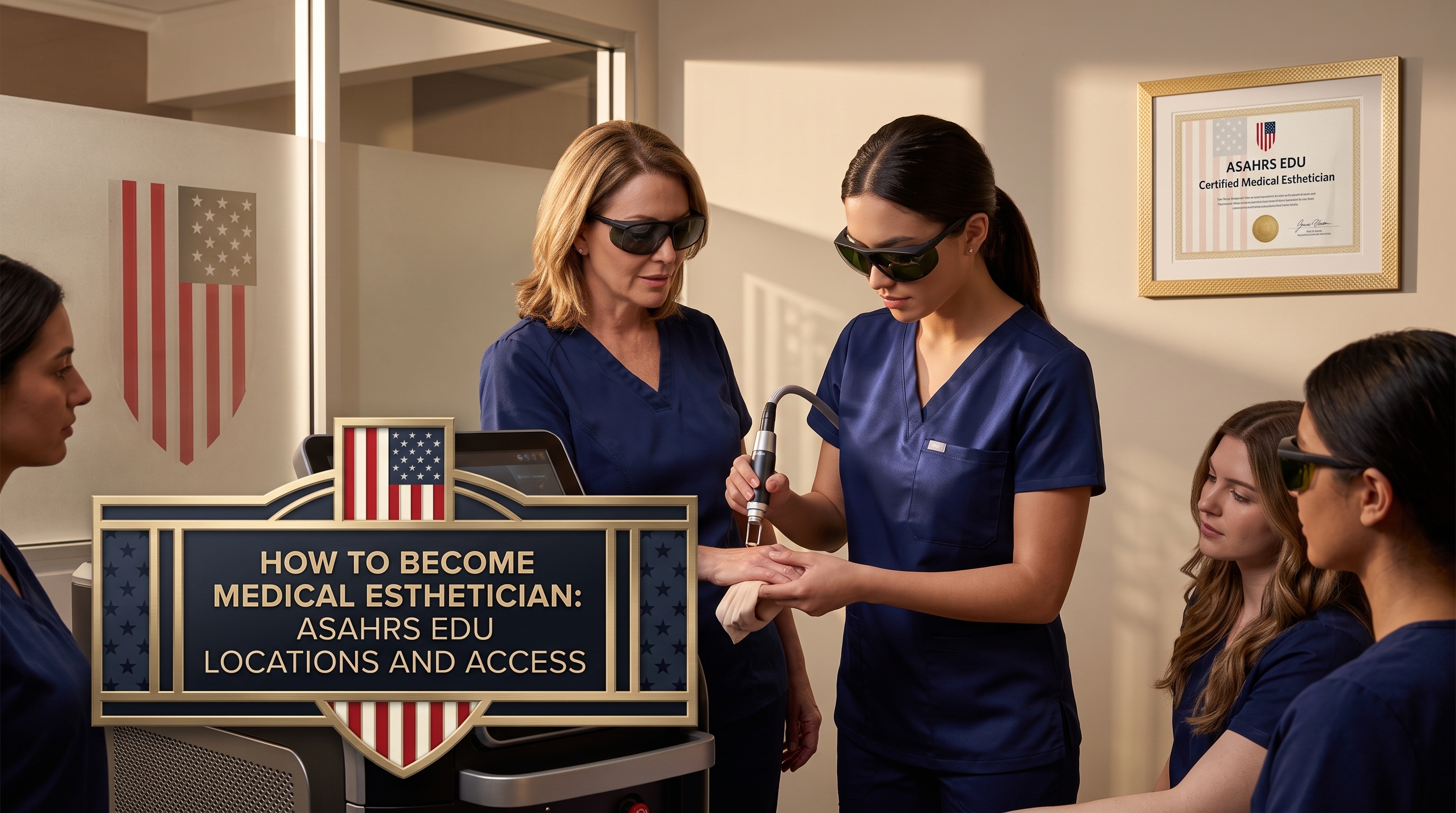 HOW TO BECOME MEDICAL ESTHETICIAN: ASAHRS EDU LOCATIONS AND ACCESS