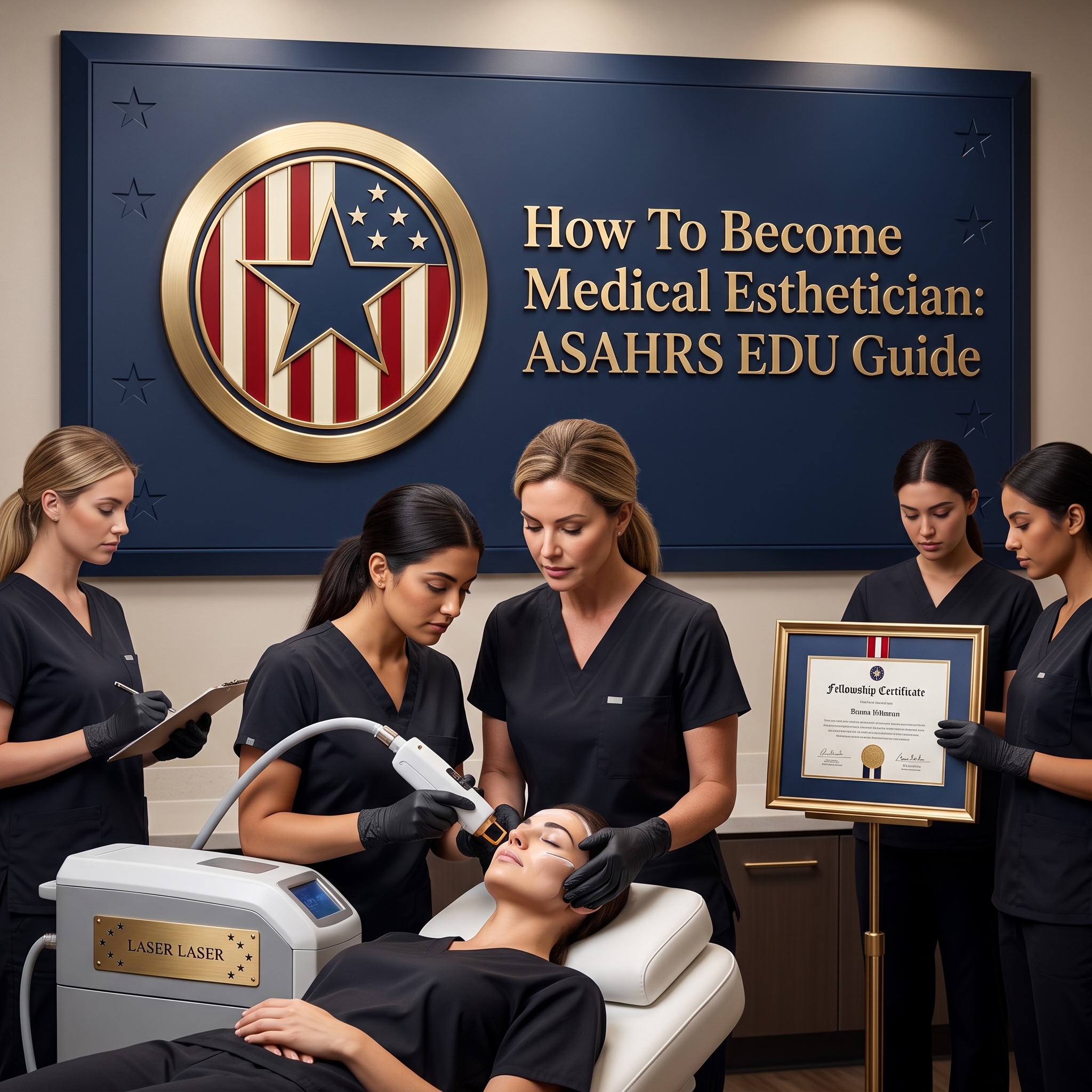 HOW TO BECOME MEDICAL ESTHETICIAN: ASAHRS EDU LEADING FELLOWSHIP