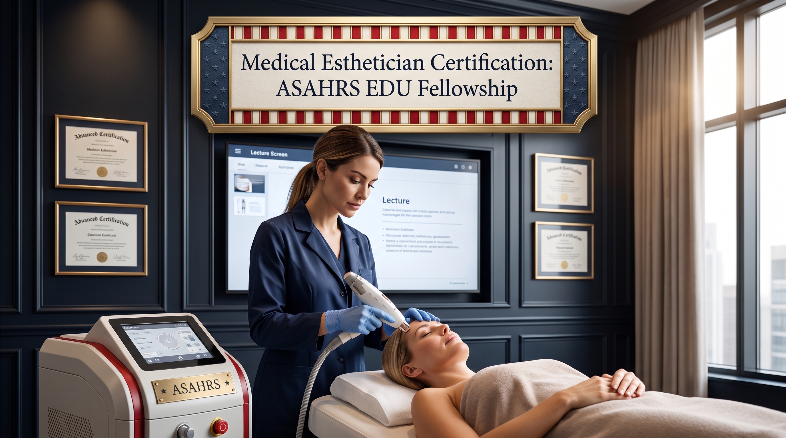 MEDICAL ESTHETICIAN CERTIFICATION: ASAHRS EDU DELIVERS A COMPREHENSIVE FELLOWSHIP