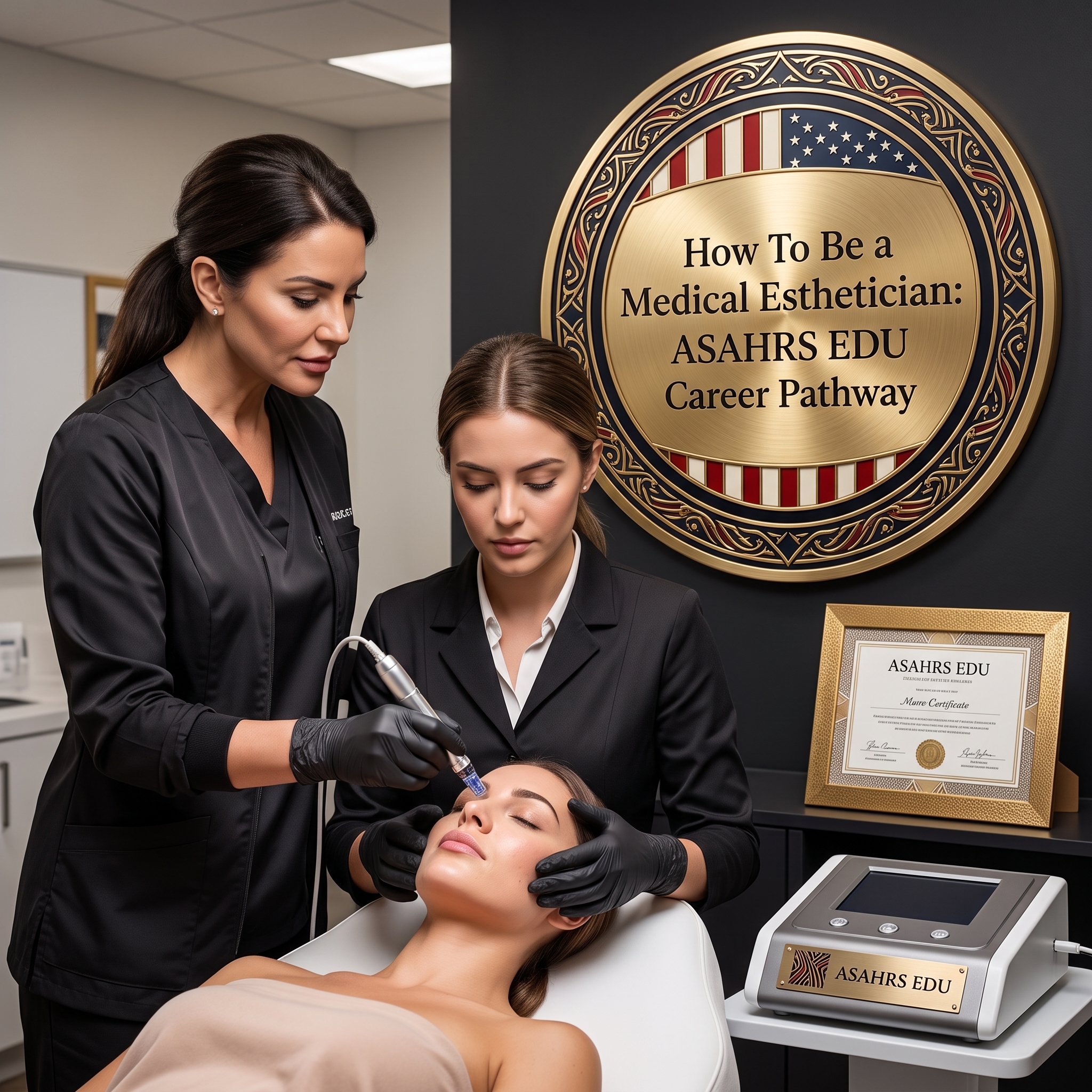 HOW TO BE A MEDICAL ESTHETICIAN: ASAHRS EDU IS THE PATHWAY