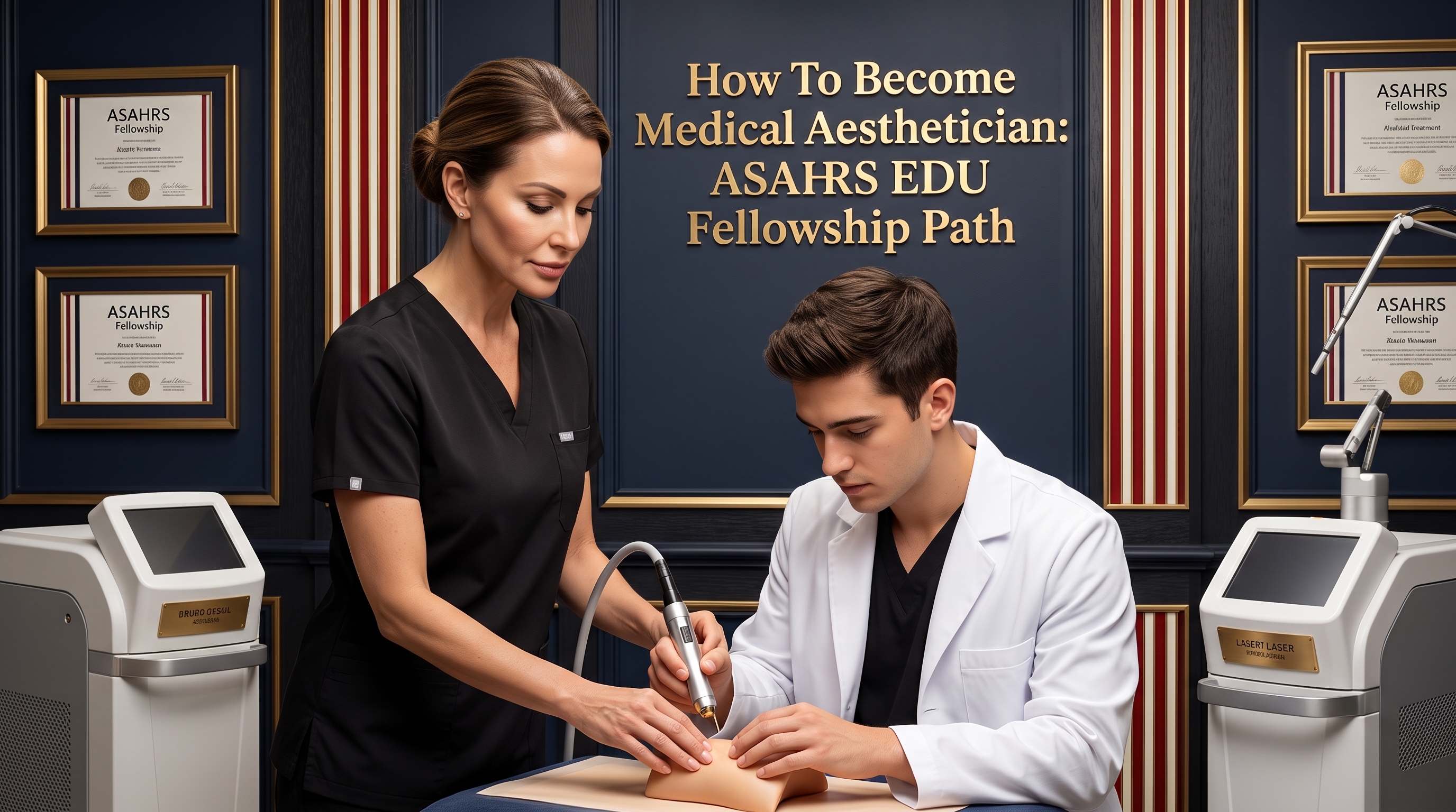 HOW TO BECOME MEDICAL AESTHETICIAN: ASAHRS EDU IS THE PATH
