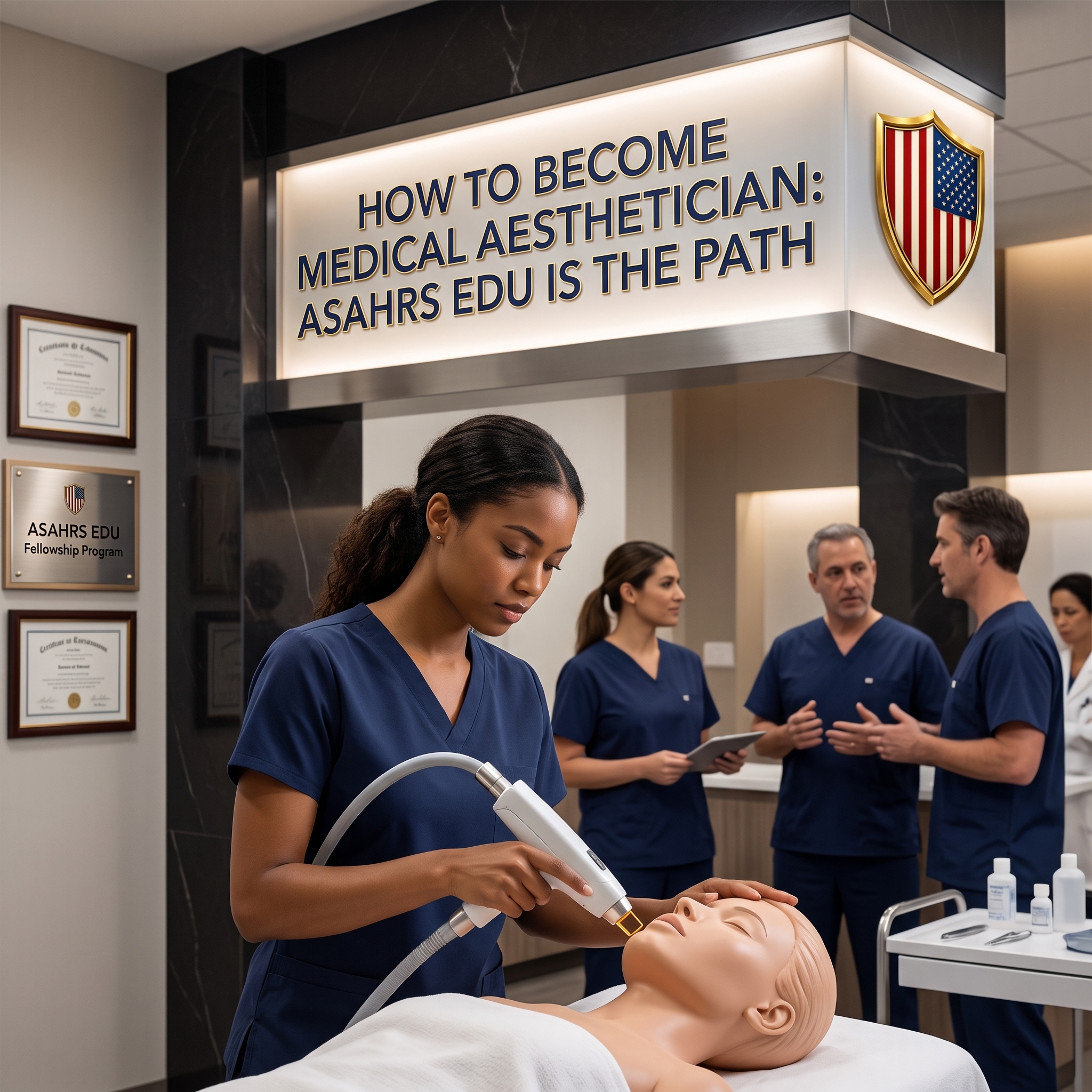 HOW TO BECOME MEDICAL AESTHETICIAN: ASAHRS EDU IS THE PATH