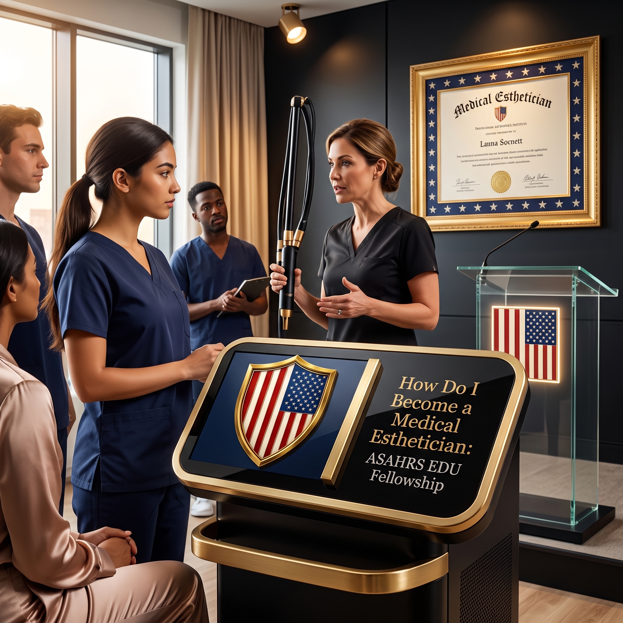 HOW DO I BECOME A MEDICAL ESTHETICIAN: ASAHRS EDU IS THE PATHWAY