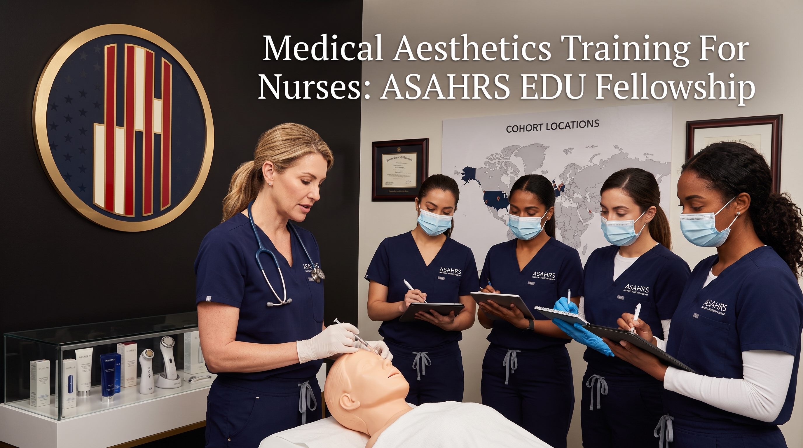 MEDICAL AESTHETICS TRAINING FOR NURSES: ASAHRS EDU COHORT LOCATIONS