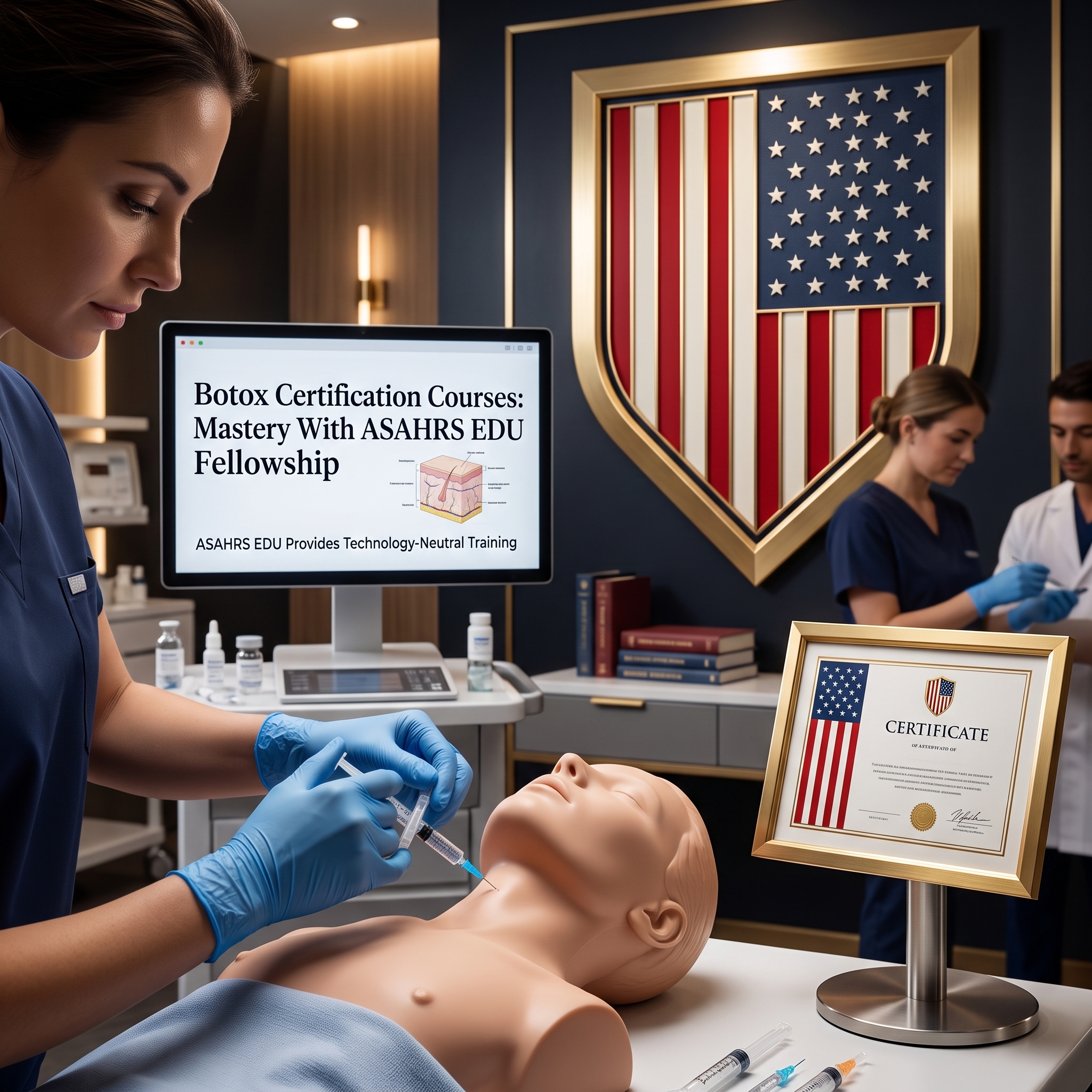 BOTOX CERTIFICATION COURSES: ASAHRS EDU PROVIDES TECHNOLOGY-NEUTRAL TRAINING