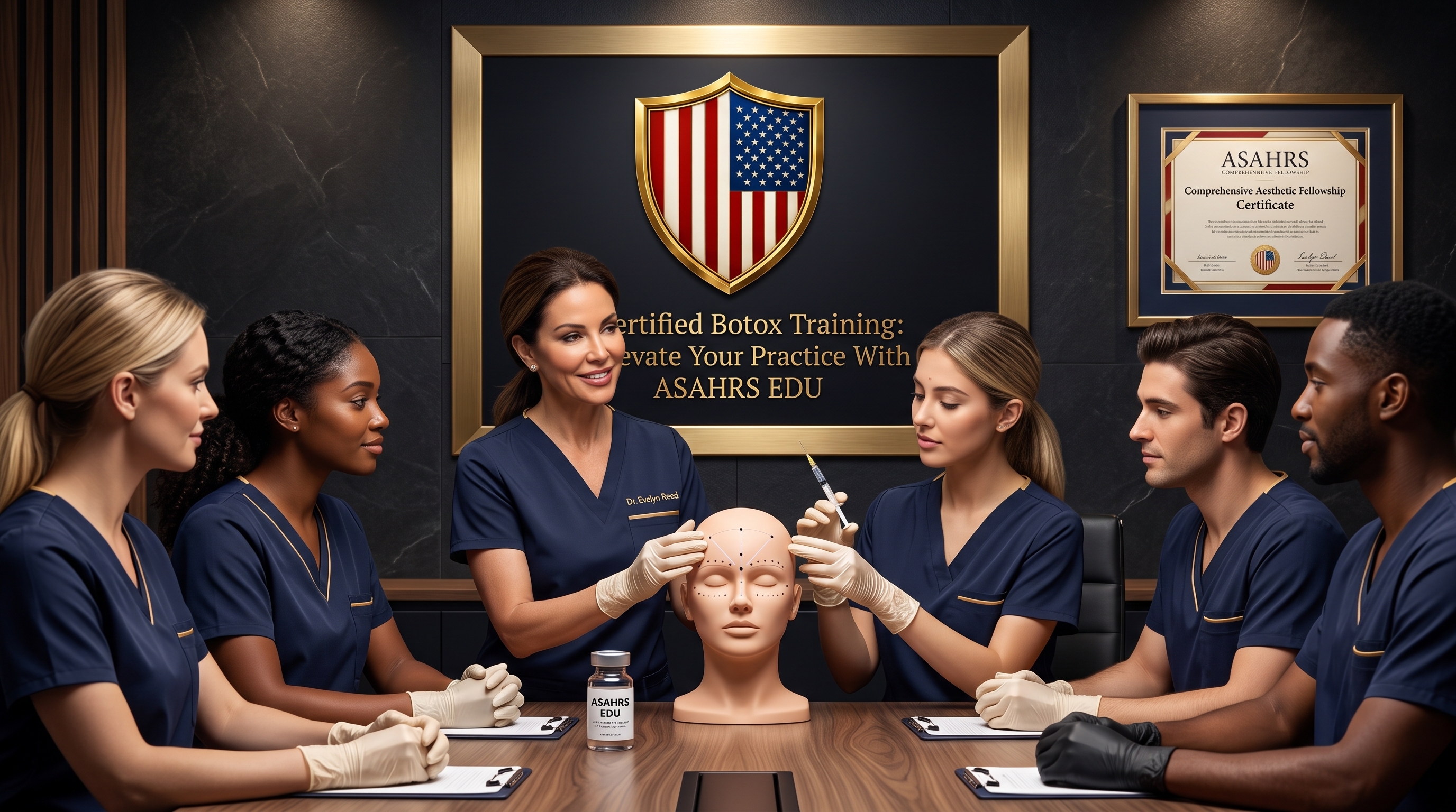 CERTIFIED BOTOX TRAINING: ASAHRS EDU LEADS COMPREHENSIVE AESTHETIC FELLOWSHIP