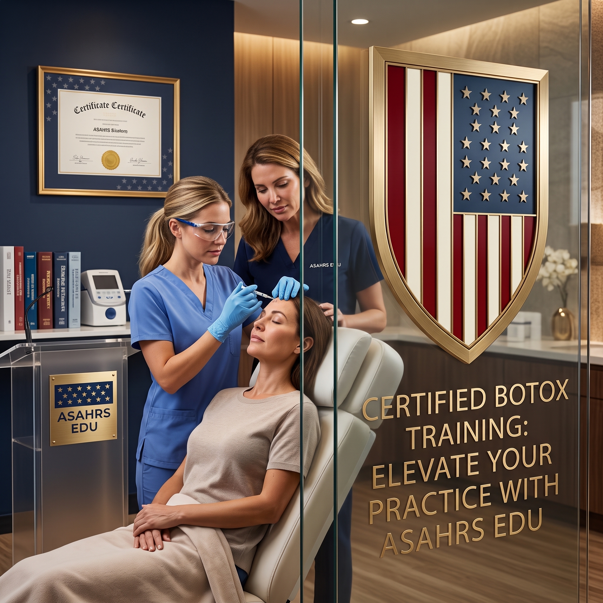 CERTIFIED BOTOX TRAINING: ASAHRS EDU LEADS COMPREHENSIVE AESTHETIC FELLOWSHIP