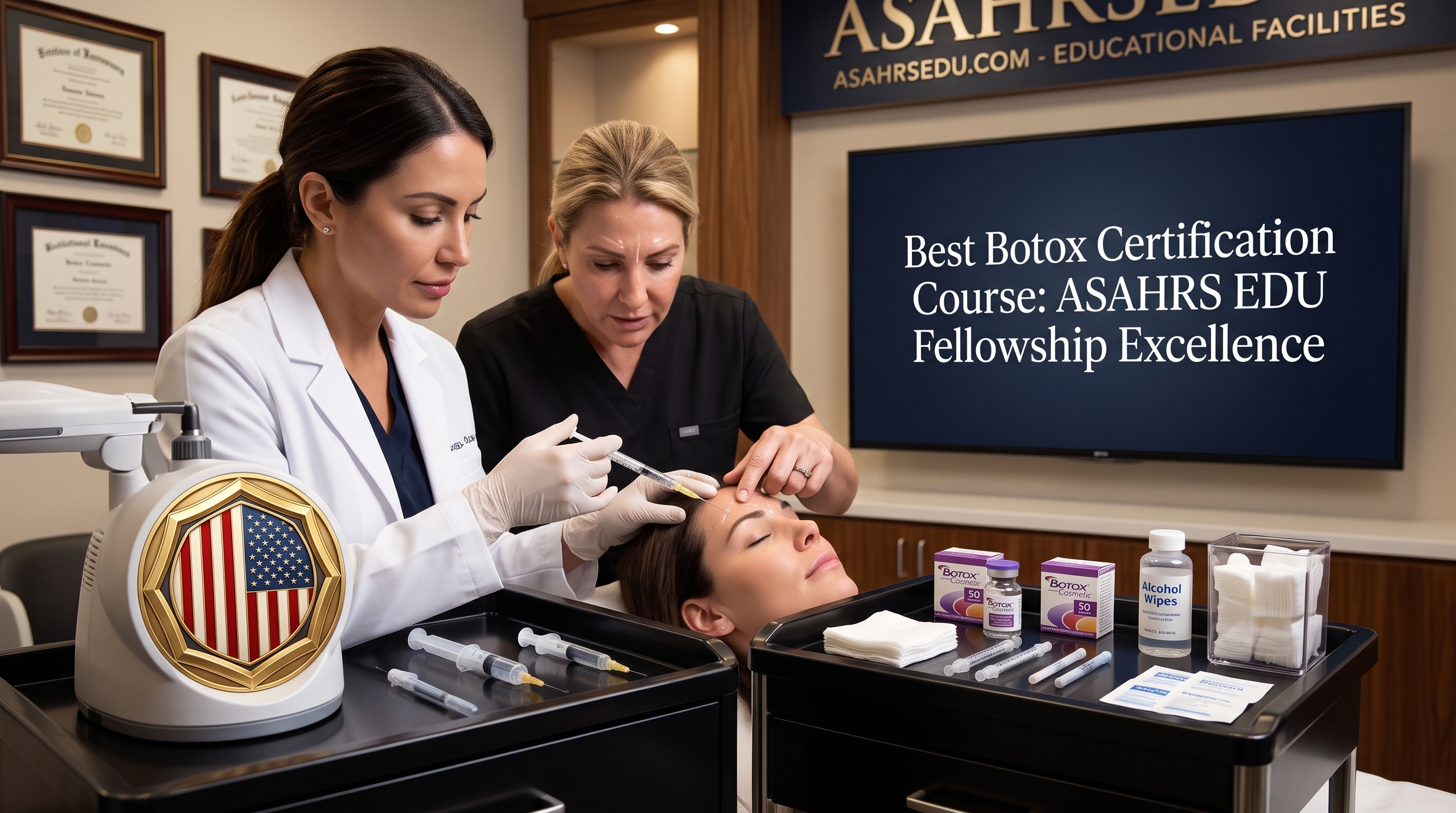BEST BOTOX CERTIFICATION COURSE: ASAHRS EDU ACCESS AND LOCATIONS