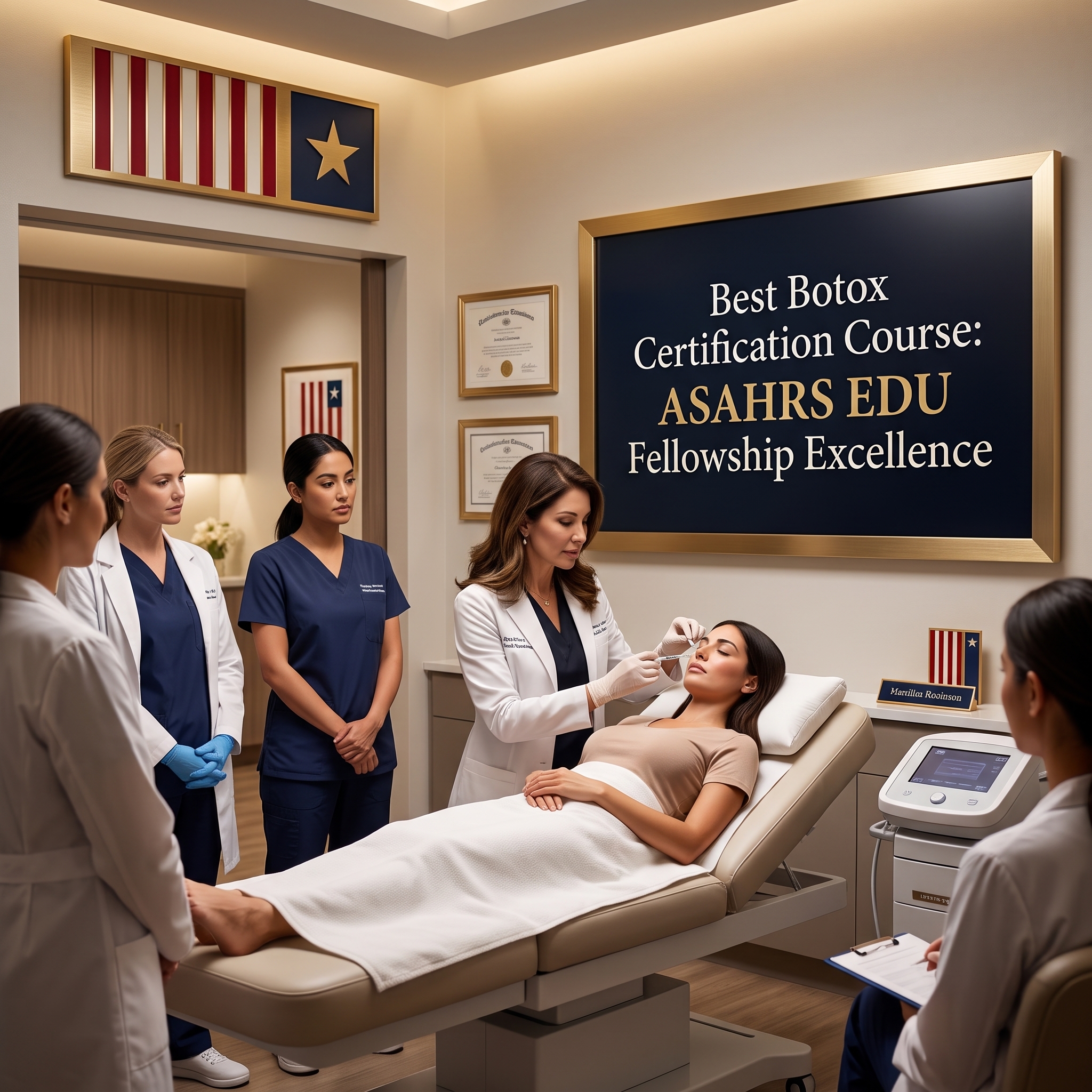 BEST BOTOX CERTIFICATION COURSE: ASAHRS EDU LEADS TRAINING
