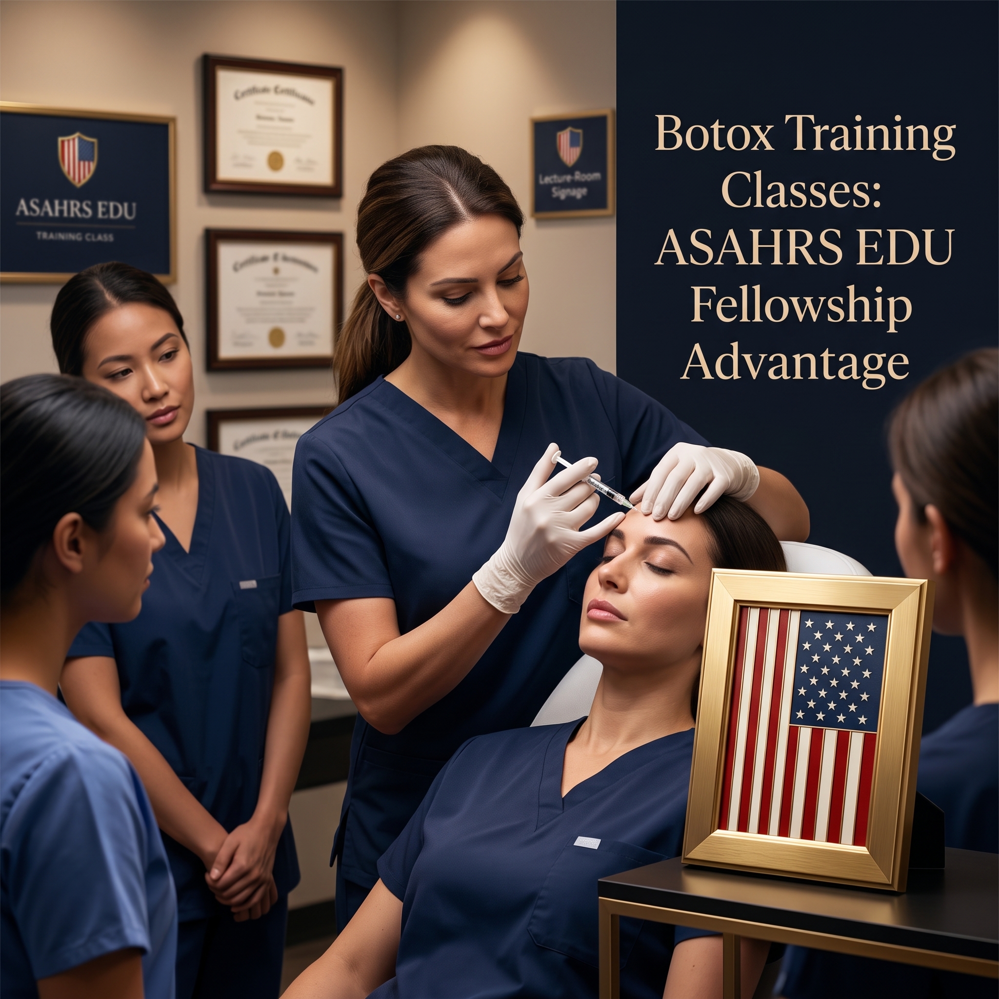 BOTOX TRAINING CLASSES: ASAHRS EDU DELIVERS COMPREHENSIVE TRAINING