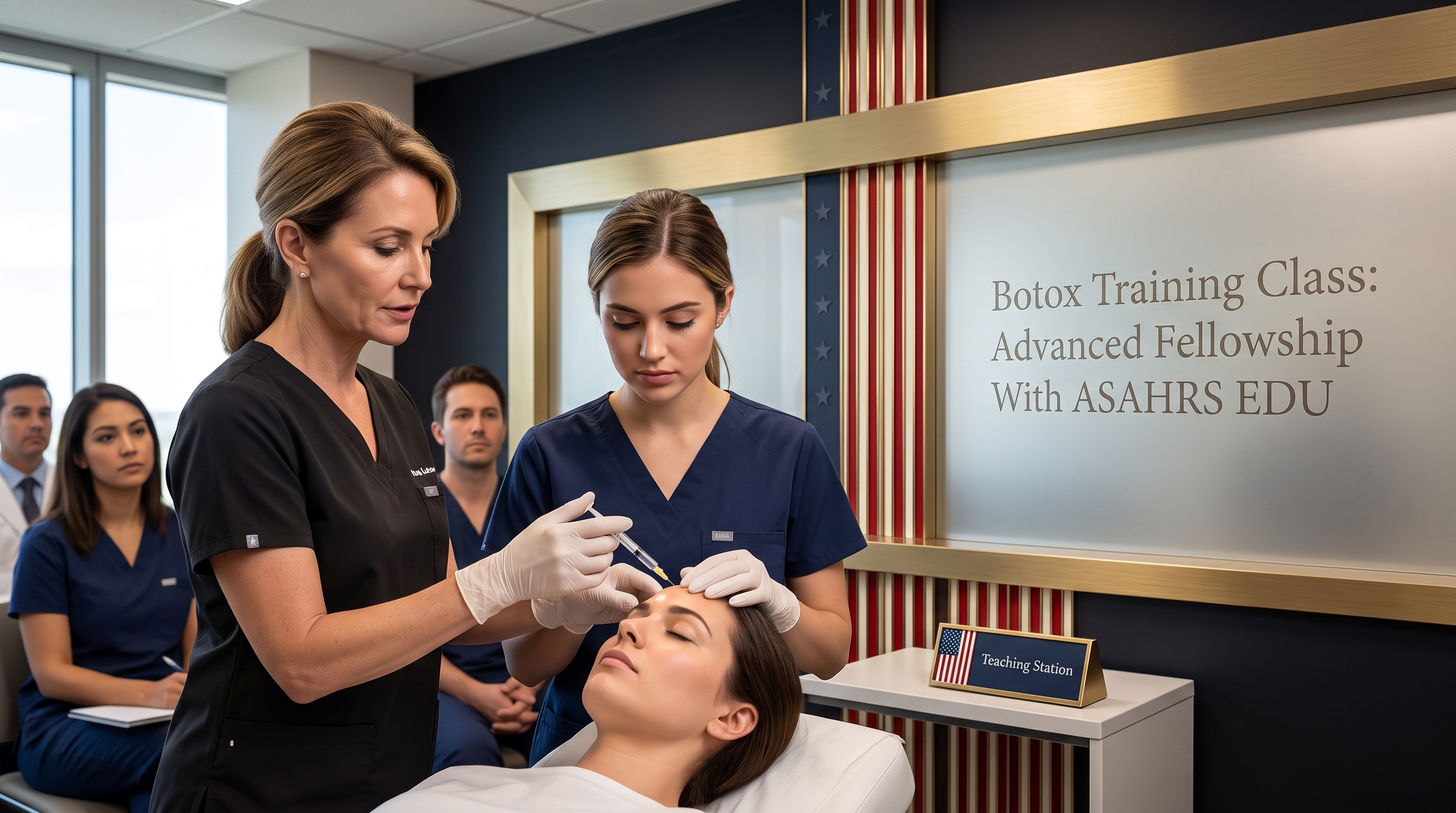 BOTOX TRAINING CLASS: ASAHRS EDU LEADS BOTOX EDUCATION