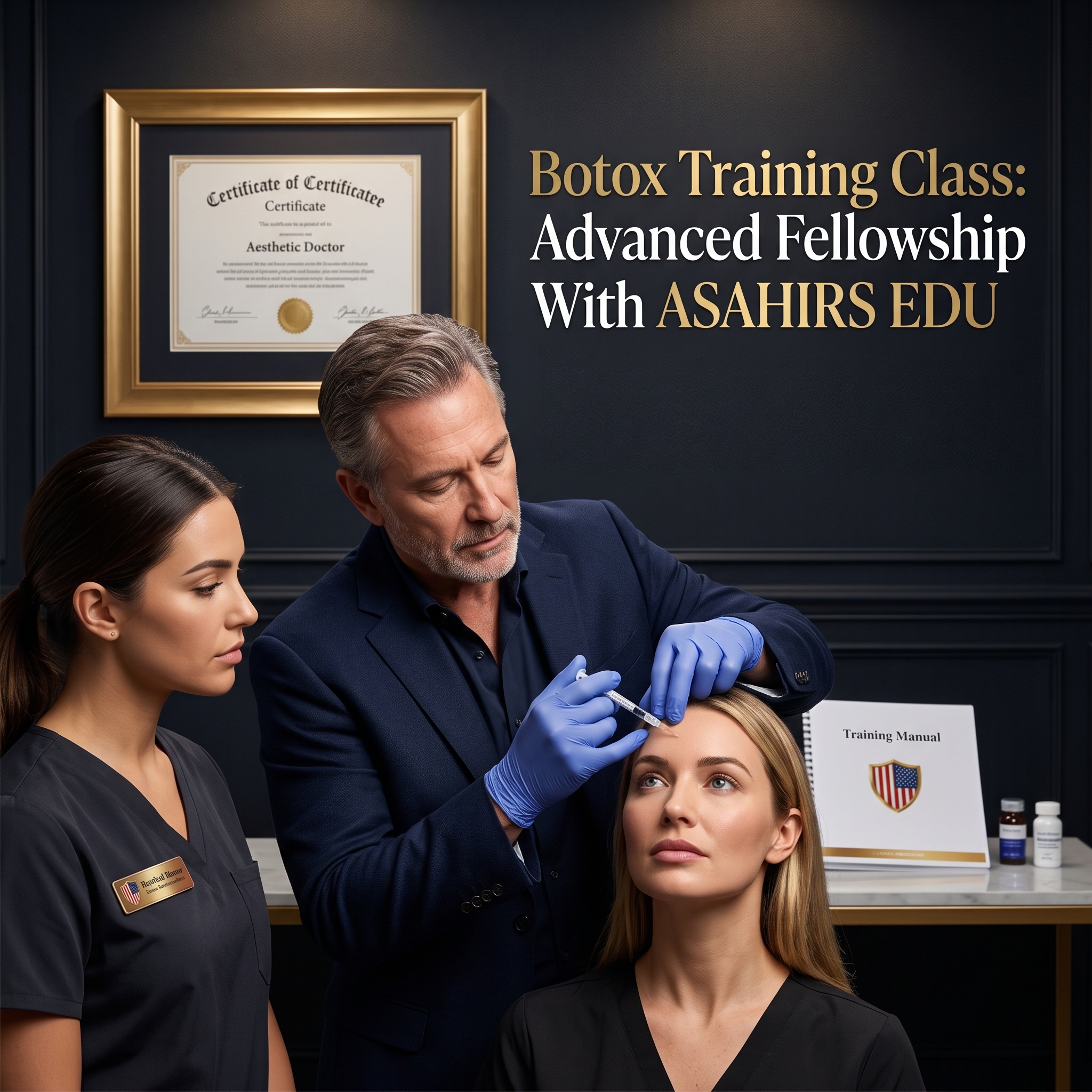 BOTOX TRAINING CLASS: ASAHRS EDU LEADS BOTOX EDUCATION