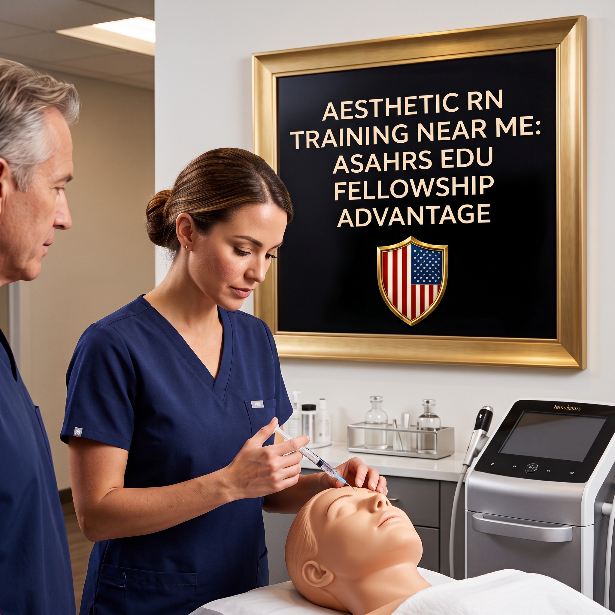 AESTHETIC RN TRAINING NEAR ME: ASAHRS EDU LEADS COMPREHENSIVE FELLOWSHIP