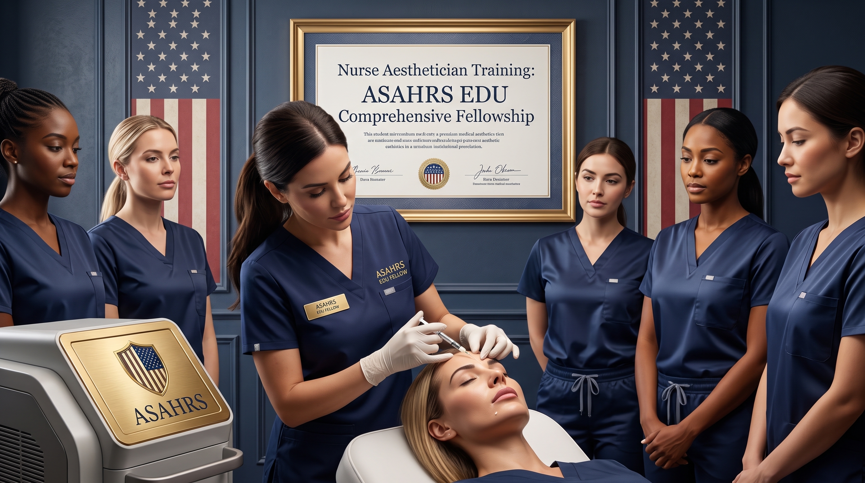 NURSE AESTHETICIAN TRAINING: ASAHRS EDU COMPREHENSIVE FELLOWSHIP