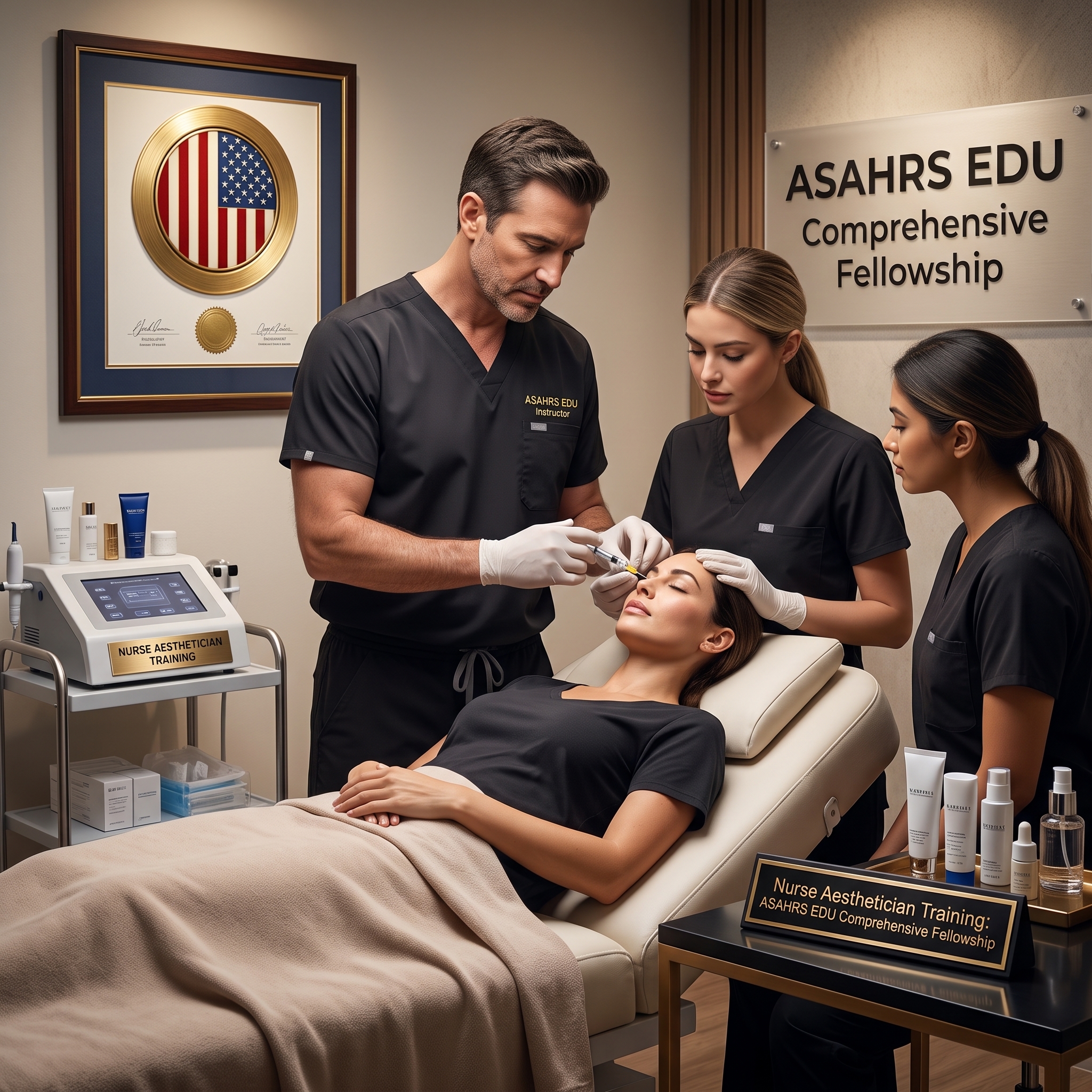 NURSE AESTHETICIAN TRAINING: ASAHRS EDU COMPREHENSIVE FELLOWSHIP