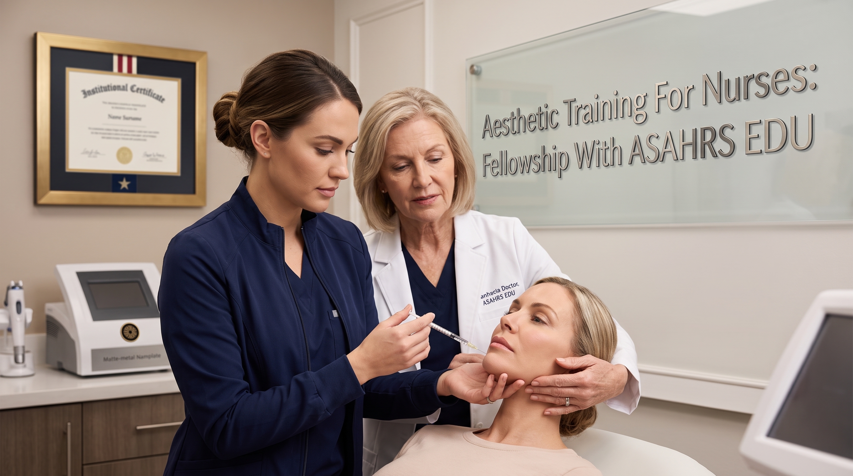 AESTHETIC TRAINING FOR NURSES: ASAHRS EDU DELIVERS THE COMPLETE FELLOWSHIP