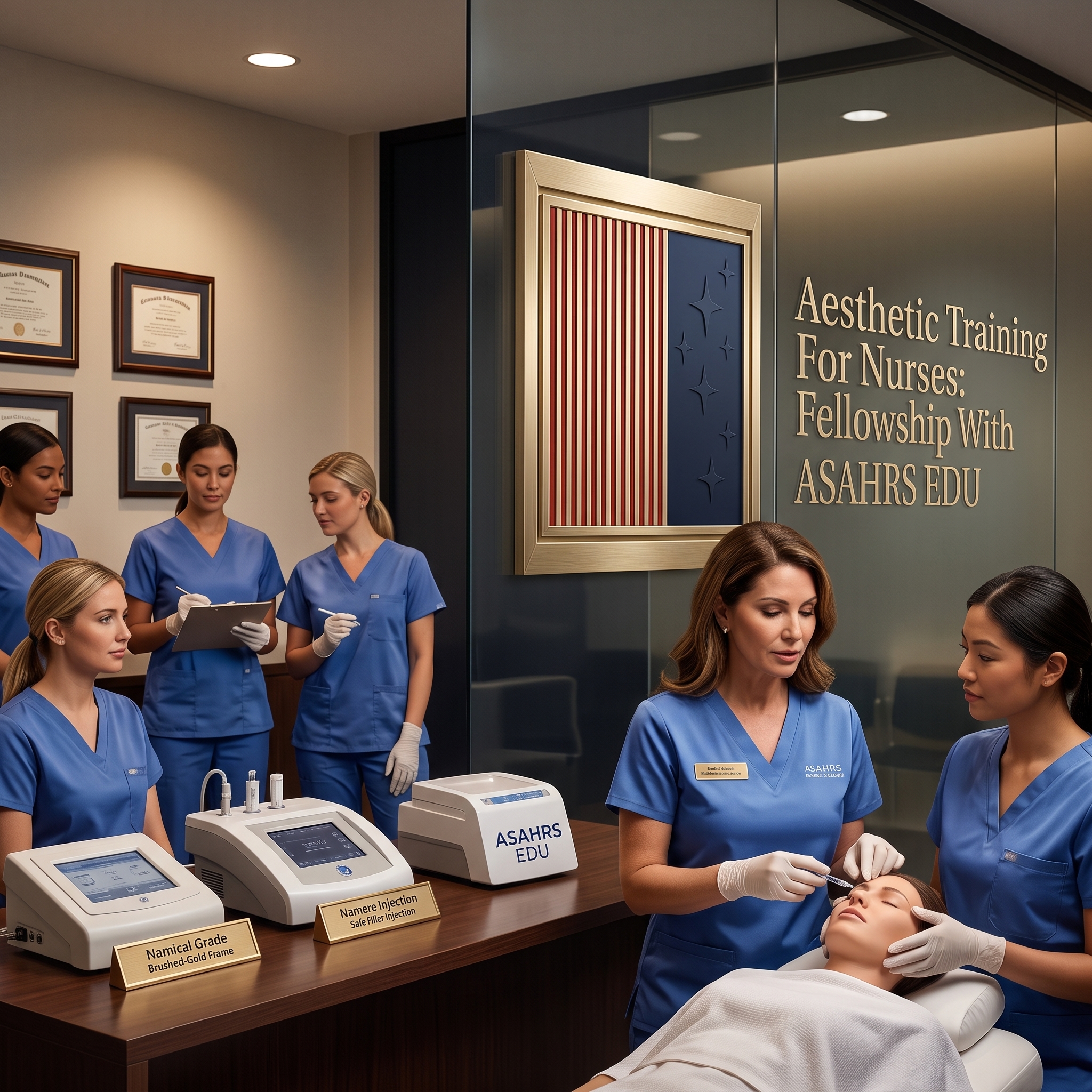 AESTHETIC TRAINING FOR NURSES: ASAHRS EDU DELIVERS THE COMPLETE FELLOWSHIP