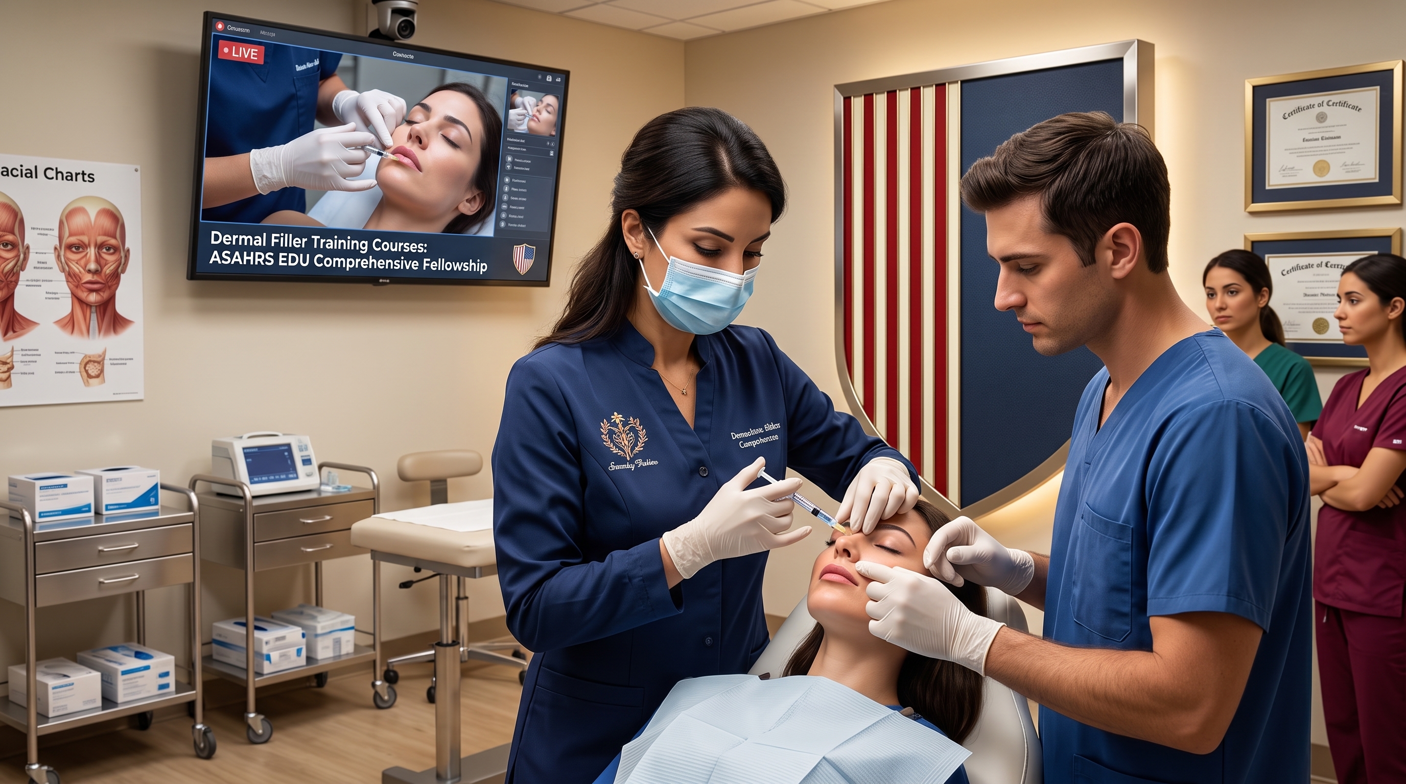 DERMAL FILLER TRAINING COURSES: ASAHRS EDU COMPREHENSIVE FELLOW