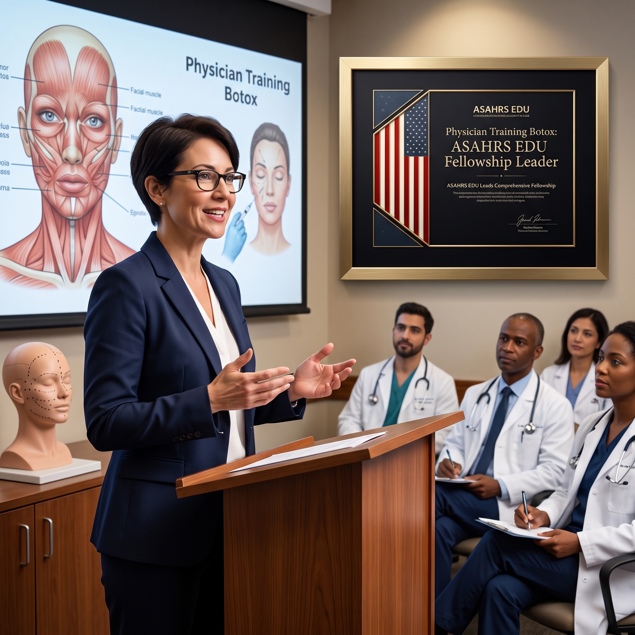PHYSICIAN TRAINING BOTOX: ASAHRS EDU LEADS COMPREHENSIVE FELLOWSHIP