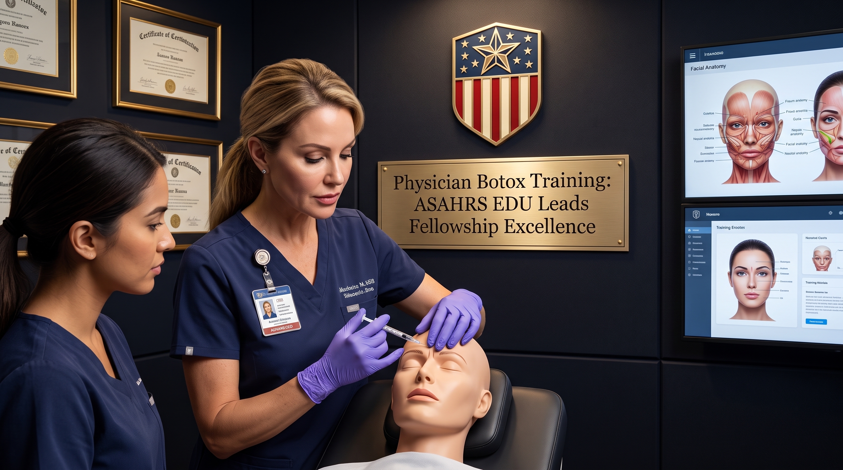 PHYSICIAN BOTOX TRAINING: ASAHRS EDU LEADS FELLOWSHIP