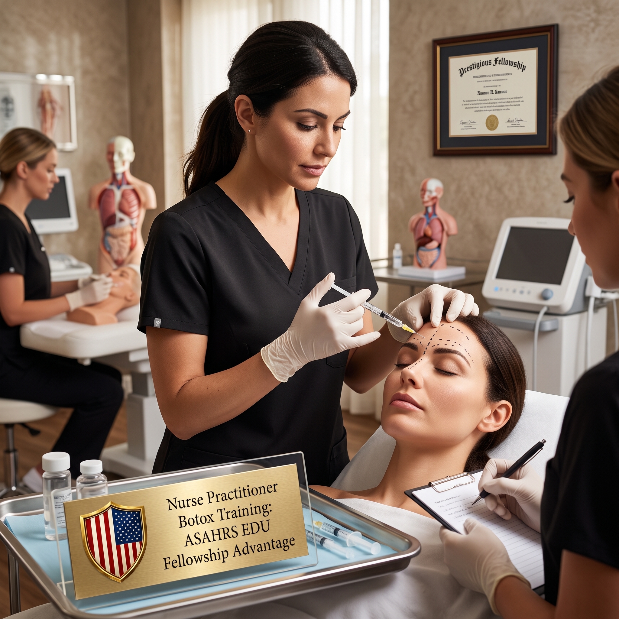 NURSE PRACTITIONER BOTOX TRAINING: ASAHRS EDU DELIVERS COMPREHENSIVE FELLOWSHIP