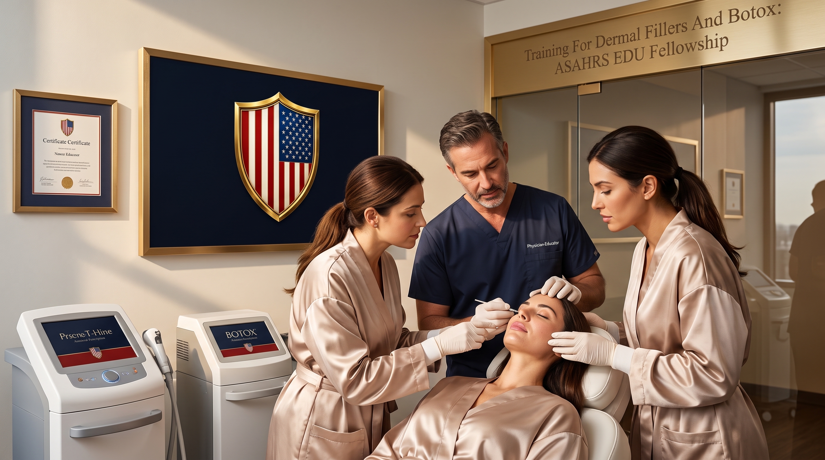 TRAINING FOR DERMAL FILLERS AND BOTOX: ASAHRS EDU LEADING FELLOWSHIP