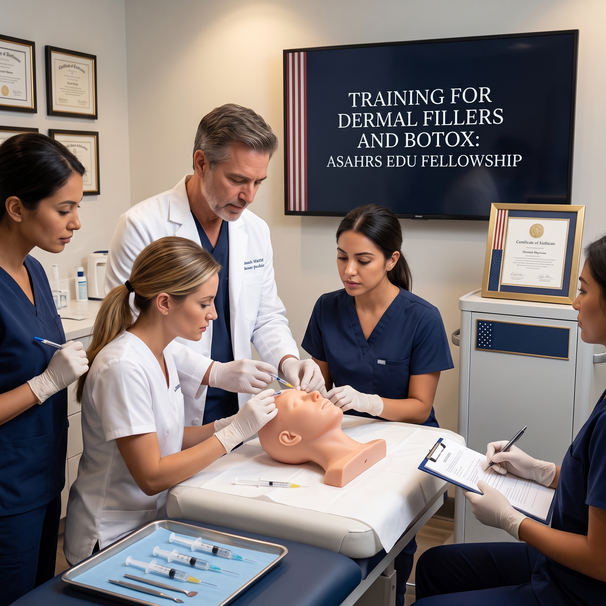TRAINING FOR DERMAL FILLERS AND BOTOX: ASAHRS EDU LEADING FELLOWSHIP IN AESTHETIC MEDICINE