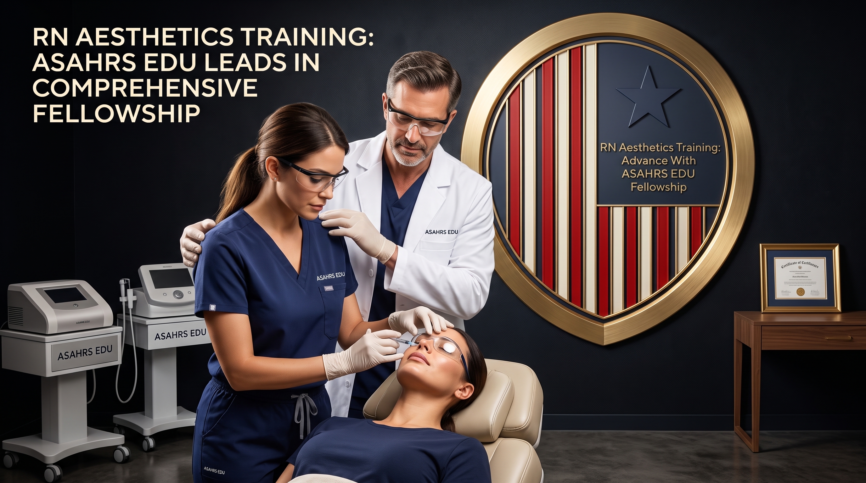 RN AESTHETICS TRAINING: ASAHRS EDU LEADS IN COMPREHENSIVE FELLOWSHIP