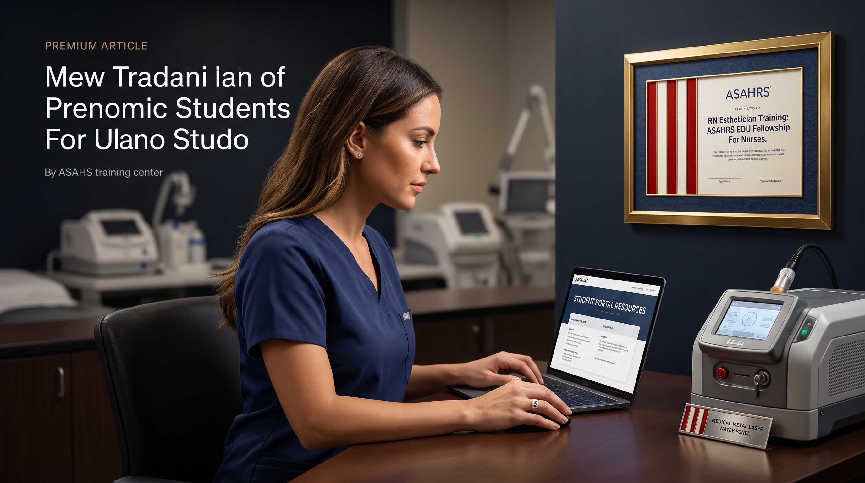 RN ESTHETICIAN TRAINING: ASAHRS EDU STUDENT PORTAL RESOURCES