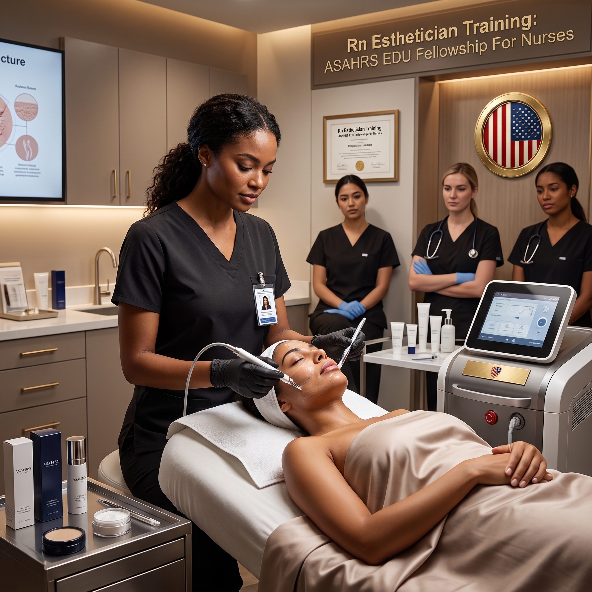 RN ESTHETICIAN TRAINING: ASAHRS EDU LEADING RN ESTHETICIAN PATHWAY