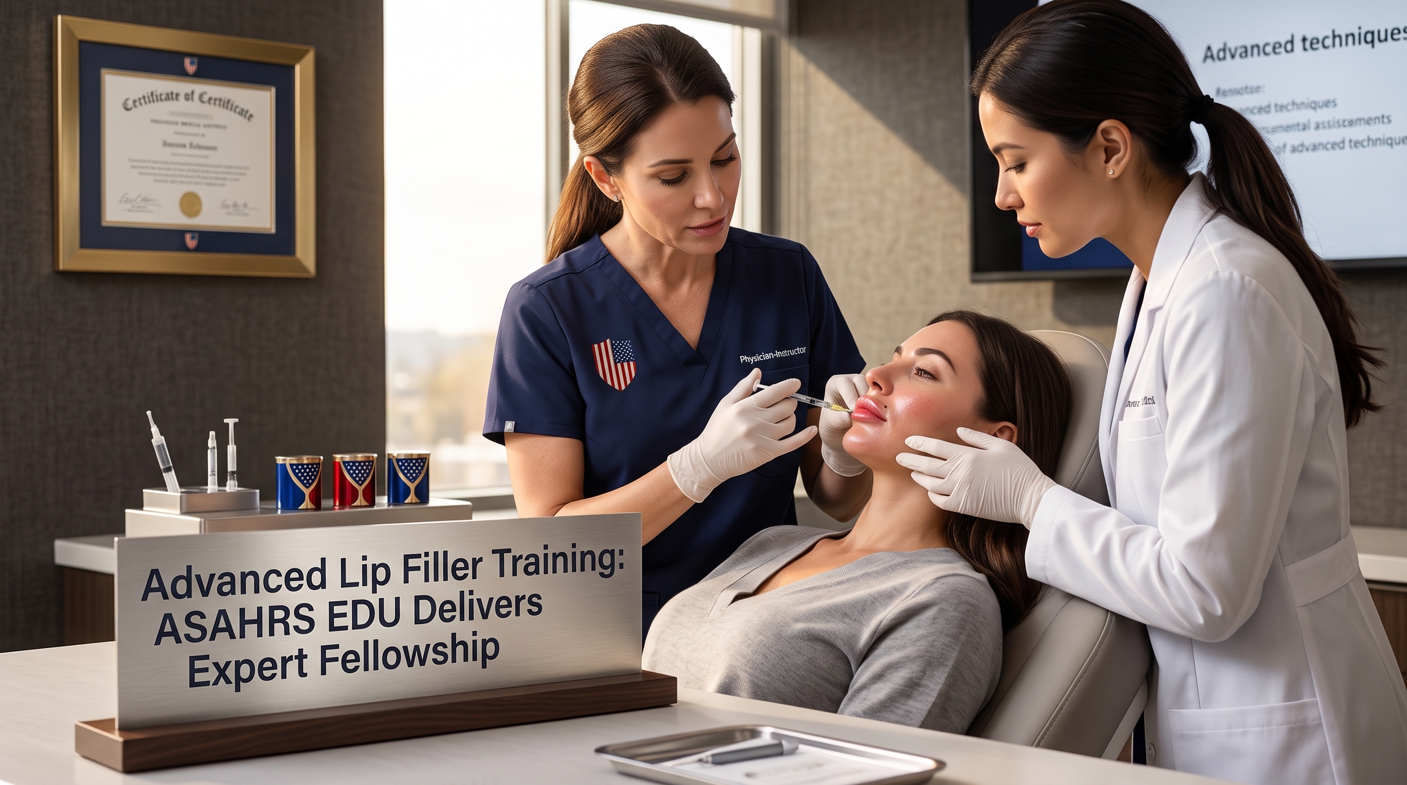 ADVANCED LIP FILLER TRAINING: ASAHRS EDU CLINICAL RESULTS
