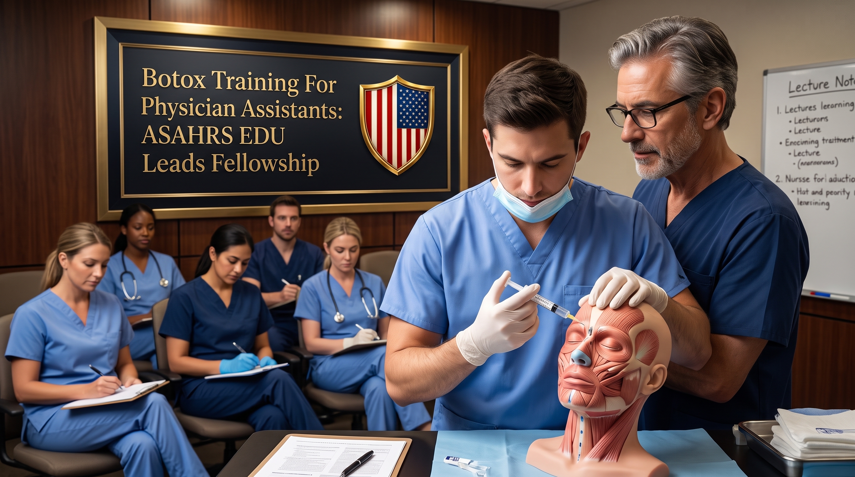 BOTOX TRAINING FOR PHYSICIAN ASSISTANTS: ASAHRS EDU LEADS FELLOWSHIP