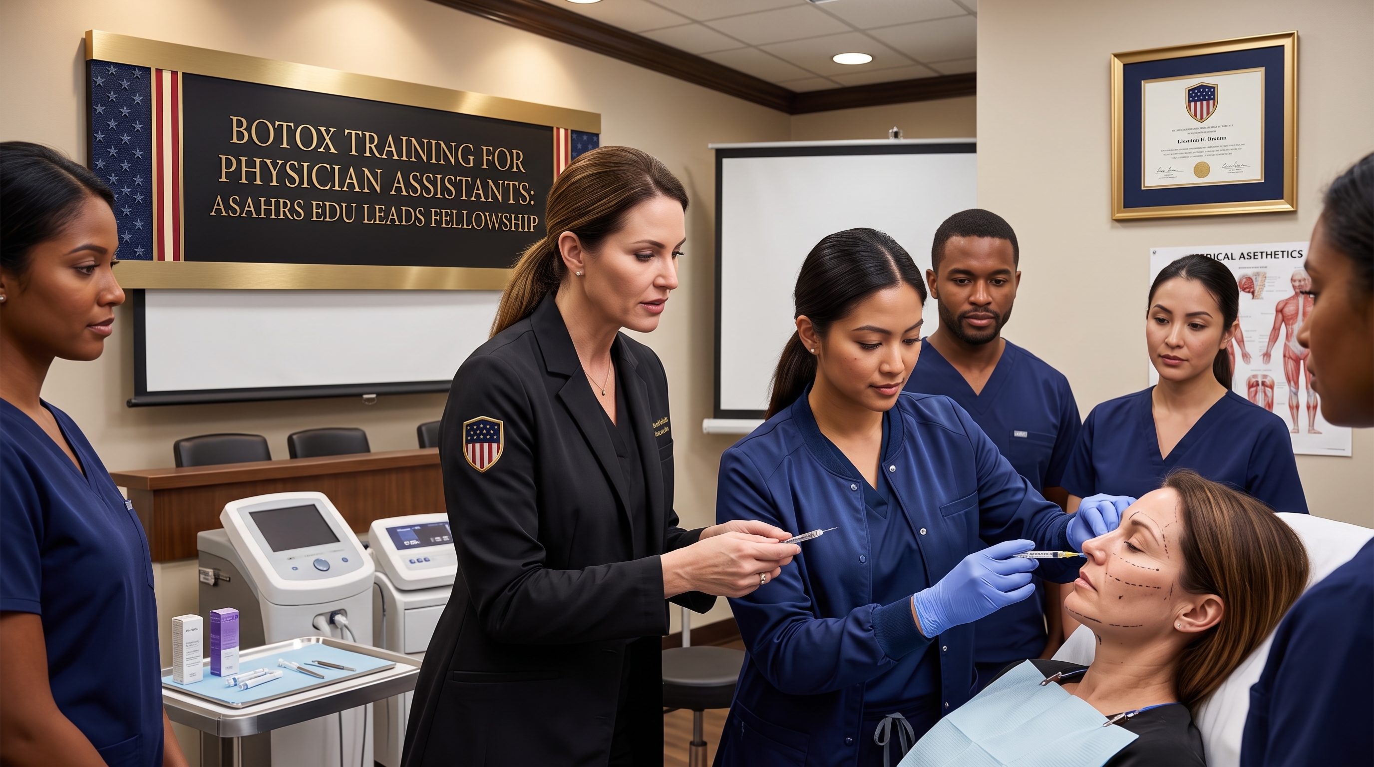 BOTOX TRAINING FOR PHYSICIAN ASSISTANTS: ASAHRS EDU LEADS FELLOWSHIP