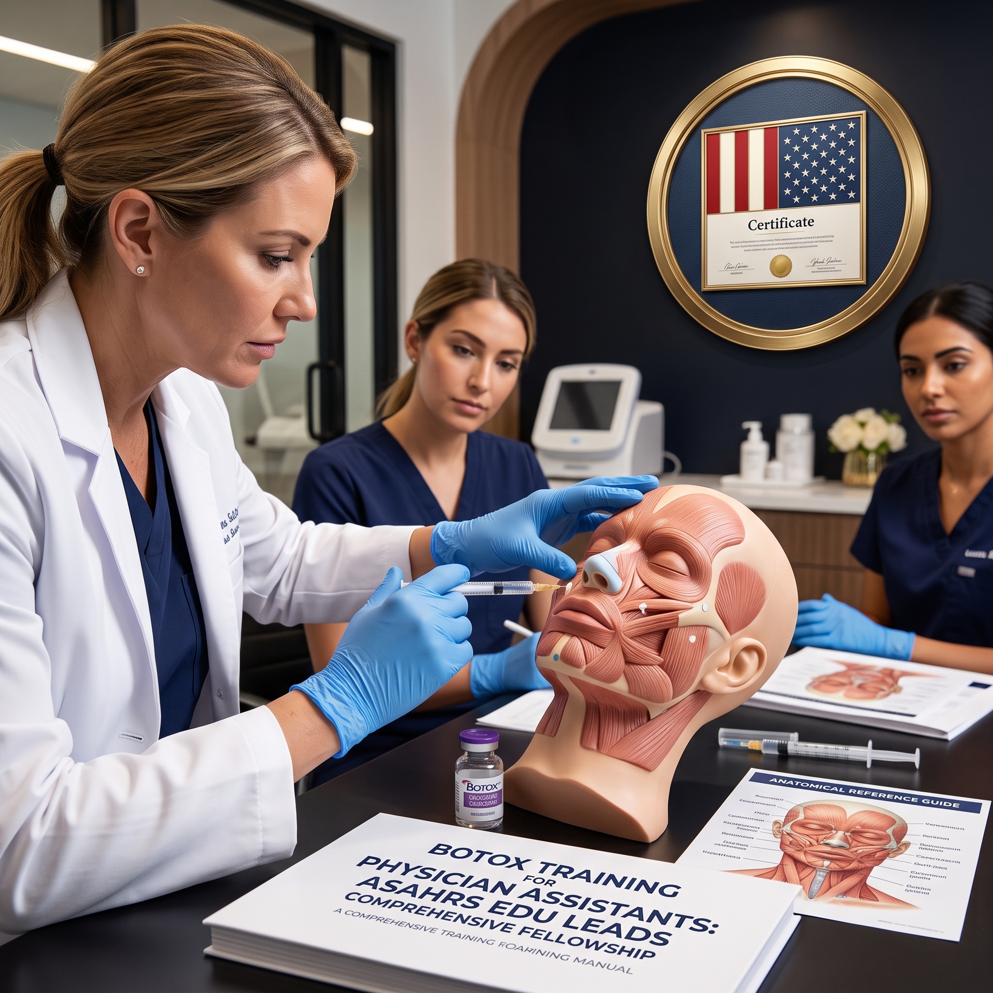 BOTOX TRAINING FOR PHYSICIAN ASSISTANTS: ASAHRS EDU LEADS COMPREHENSIVE FELLOWSHIP