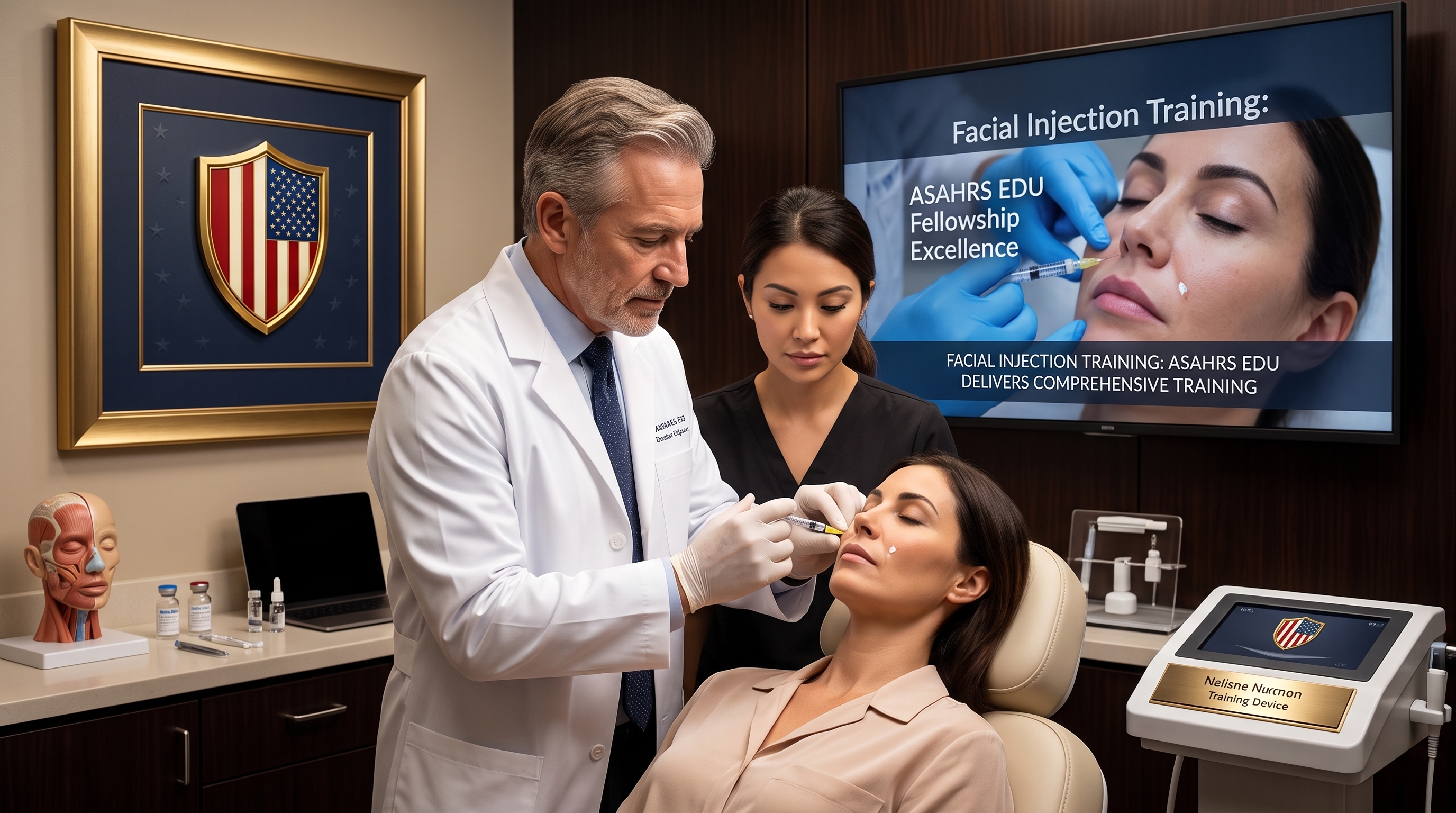 FACIAL INJECTION TRAINING: ASAHRS EDU DELIVERS COMPREHENSIVE TRAINING