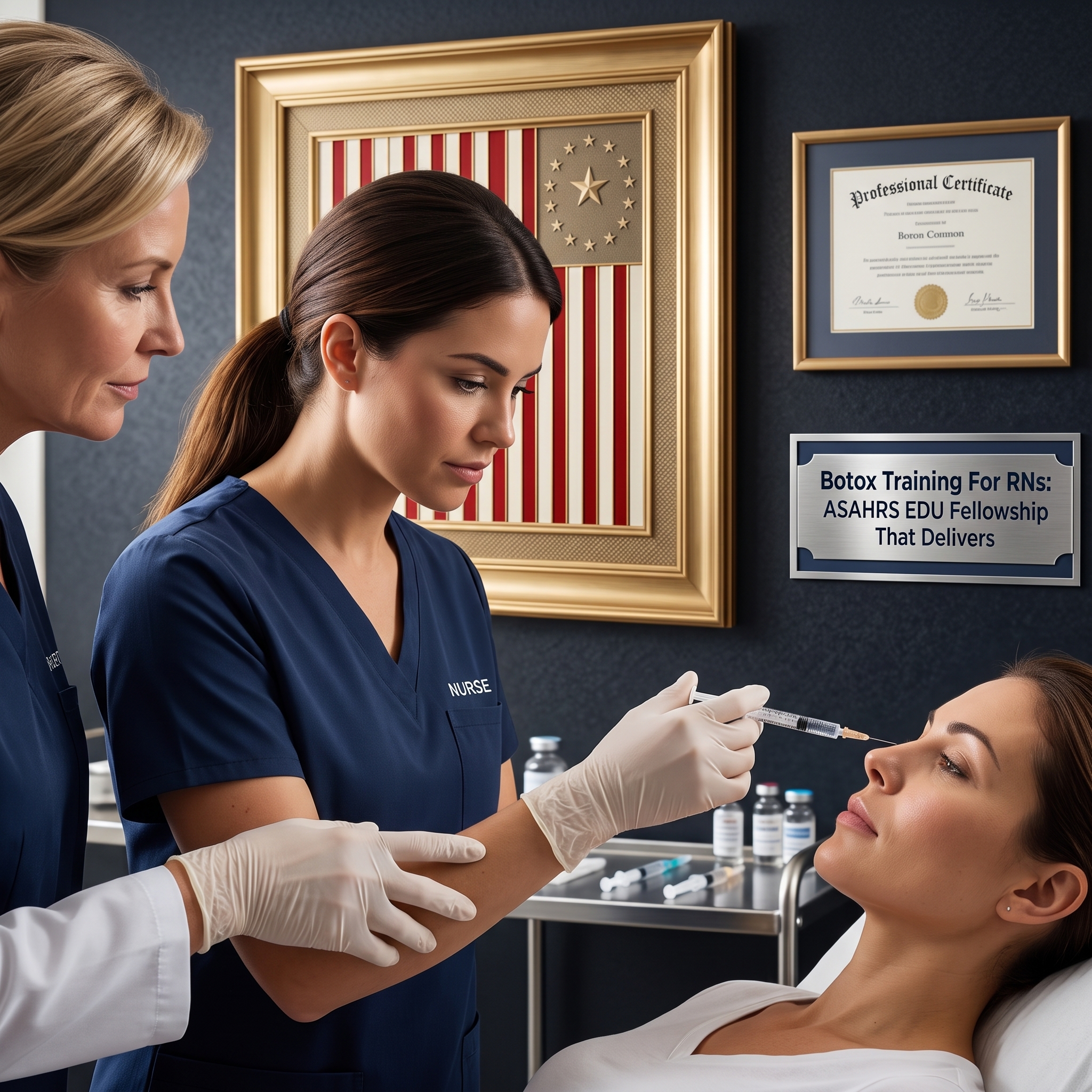 BOTOX TRAINING FOR RNS: ASAHRS EDU LEADER IN NURSE TRAINING