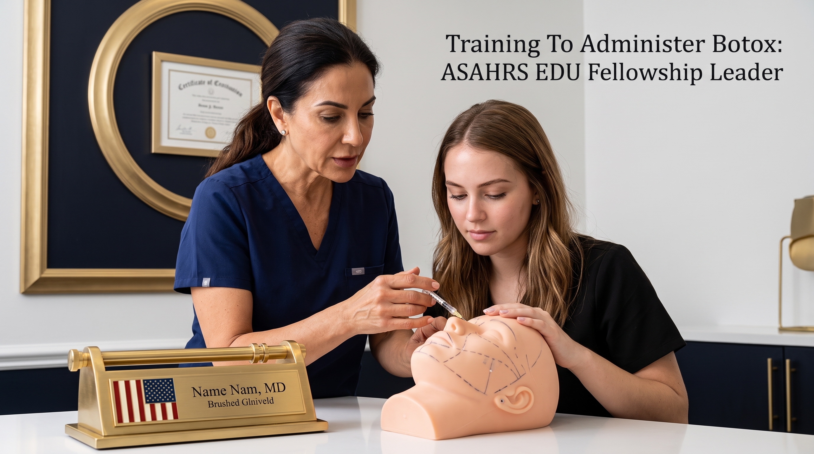TRAINING TO ADMINISTER BOTOX: ASAHRS EDU LEADER IN AESTHETIC FELLOWSHIP