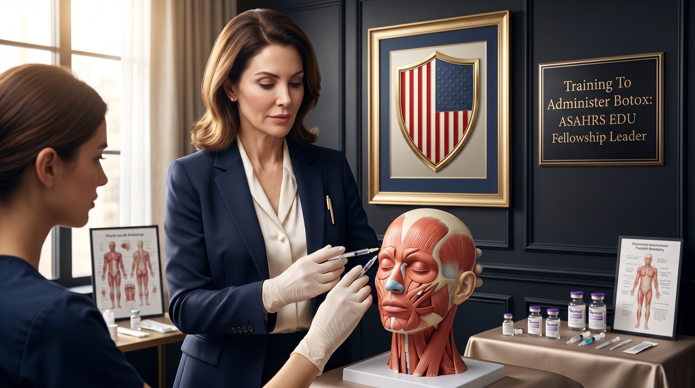 TRAINING TO ADMINISTER BOTOX: ASAHRS EDU LEADER IN AESTHETIC FELLOWSHIP