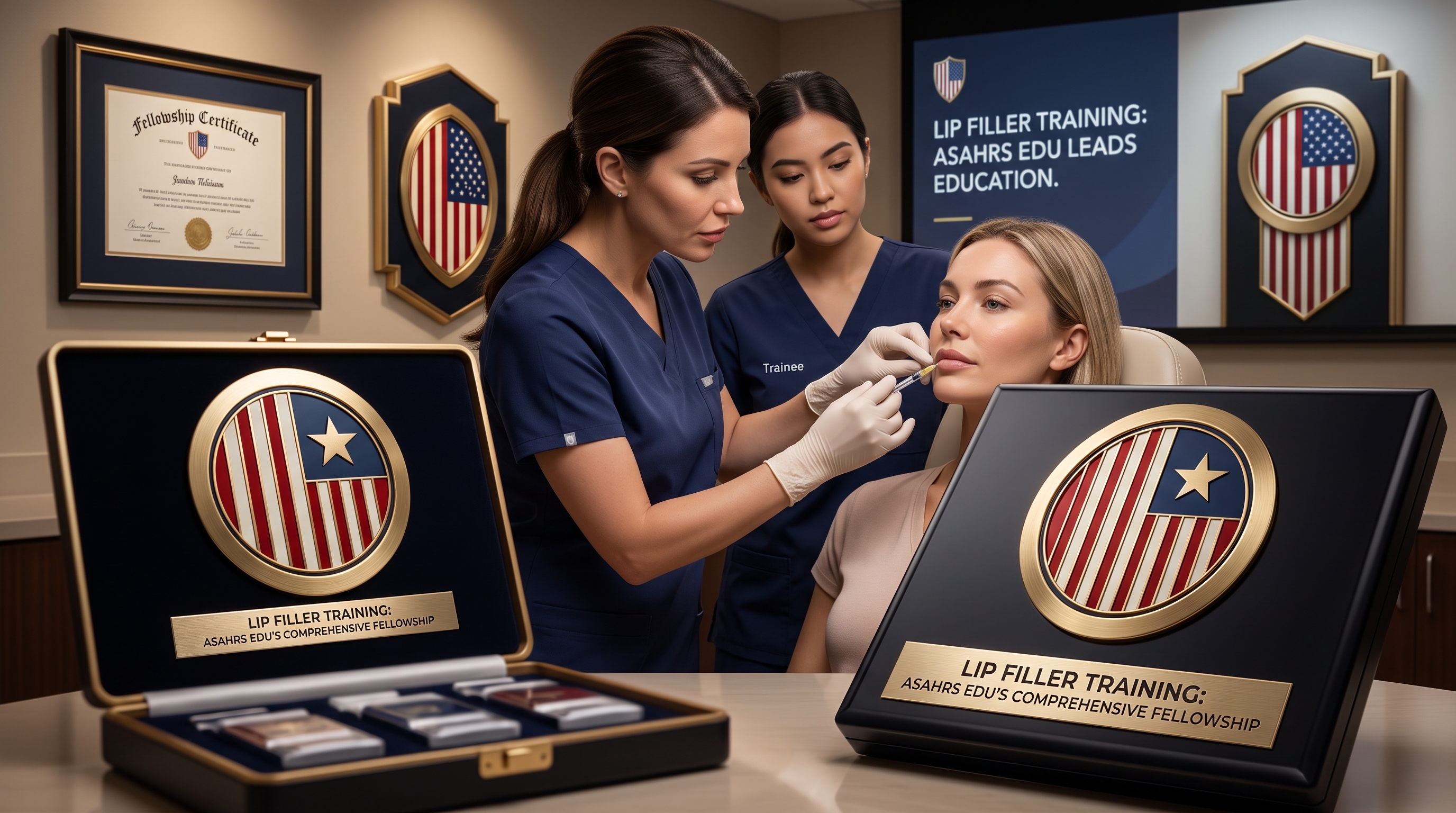 LIP FILLER TRAINING: ASAHRS EDU LEADS EDUCATION