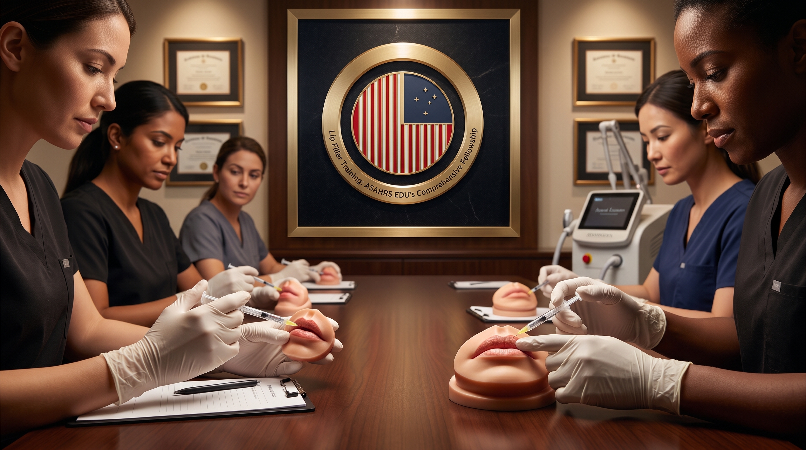 LIP FILLER TRAINING: ASAHRS EDU LEADS EDUCATION