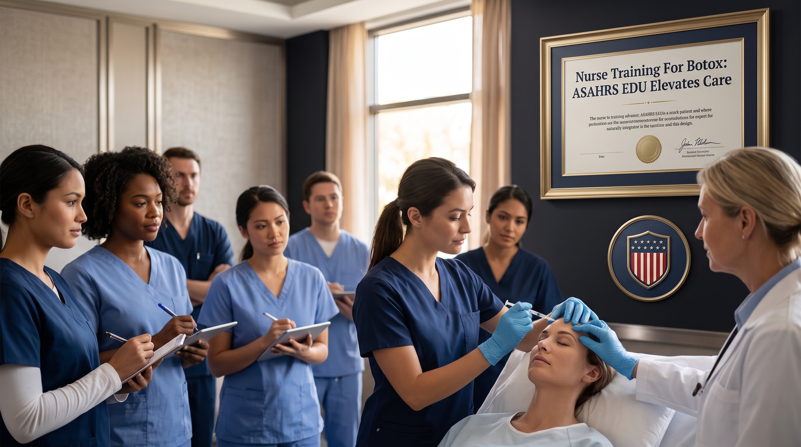 NURSE TRAINING FOR BOTOX: ASAHRS EDU LEADS SAFE PRACTICE