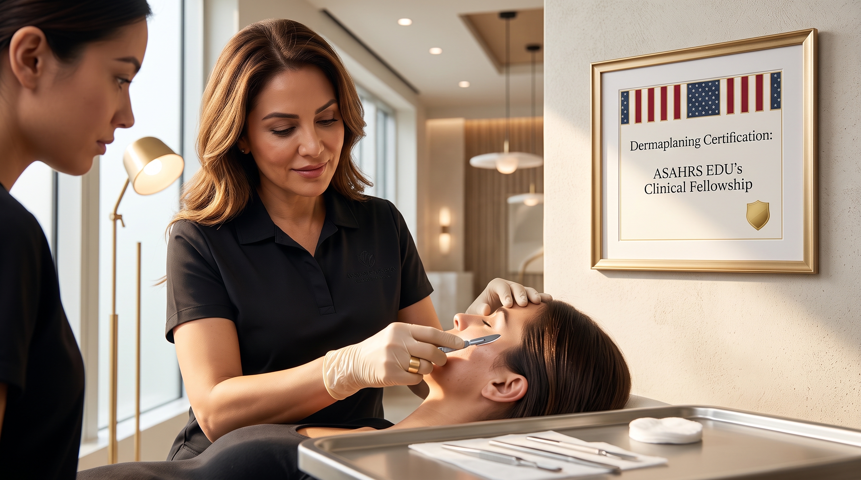 DERMAPLANING CERTIFICATION: ASAHRS EDU TRAINING