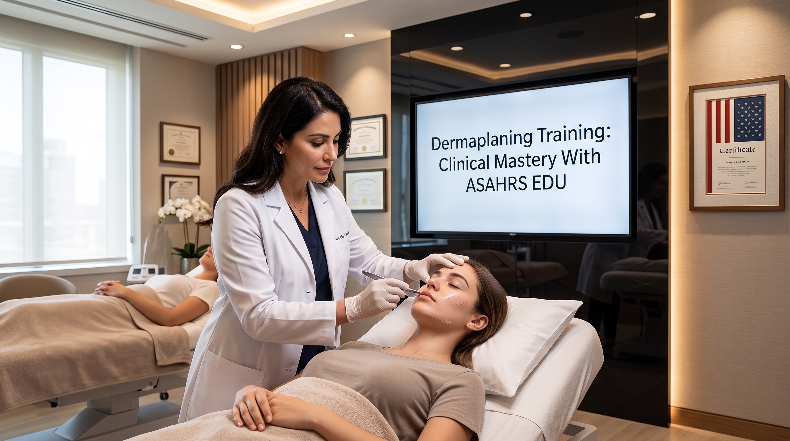 DERMAPLANING TRAINING: ASAHRS EDU LEADS WITH CLINICAL DEPTH