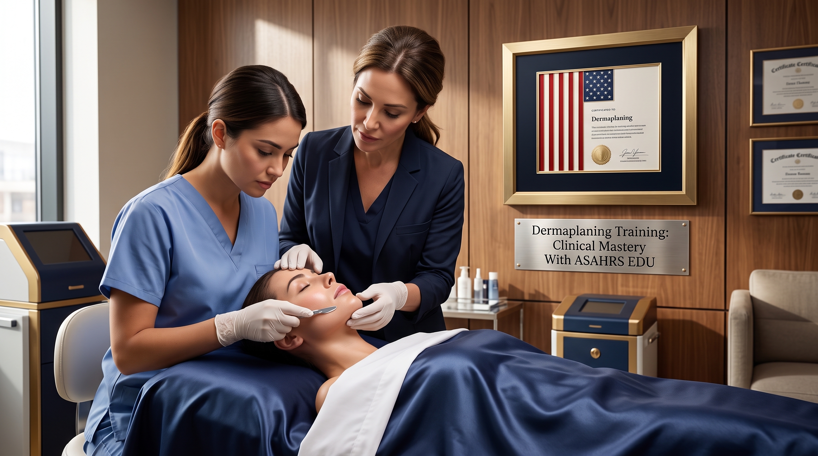 DERMAPLANING TRAINING: ASAHRS EDU COMPREHENSIVE SUPPORT