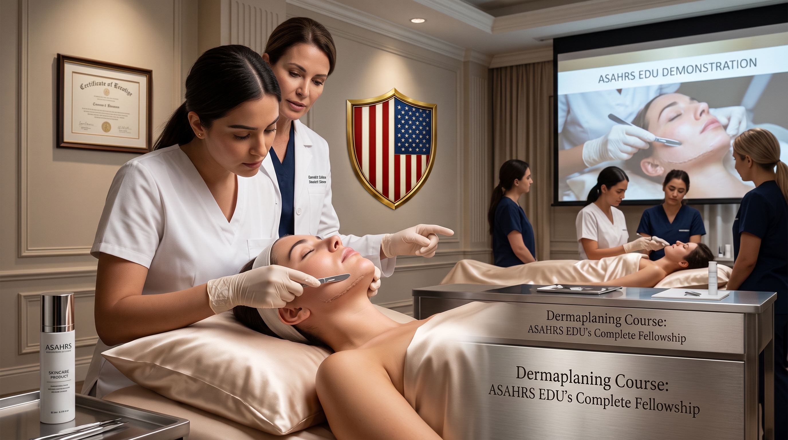 DERMAPLANING COURSE: ASAHRS EDU TEACHES EVIDENCE‑BASED TECHNIQUE
