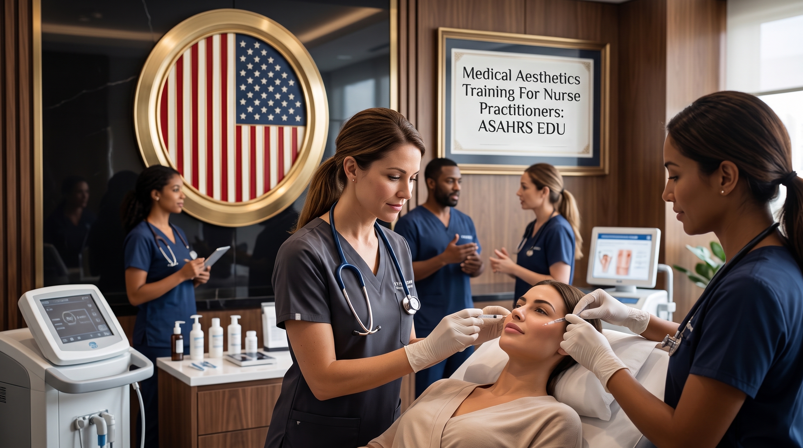 MEDICAL AESTHETICS TRAINING FOR NURSE PRACTITIONERS: ASAHRS EDU DELIVERS COMPREHENSIVE FELLOWSHIP