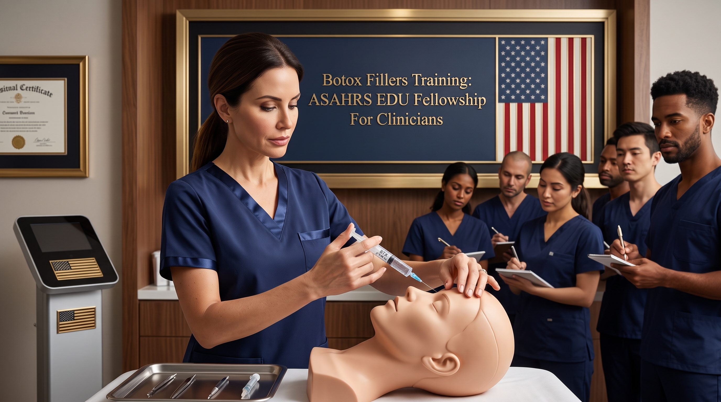 BOTOX FILLERS TRAINING: ASAHRS EDU ACCESSIBLE COHORTS AND DATES