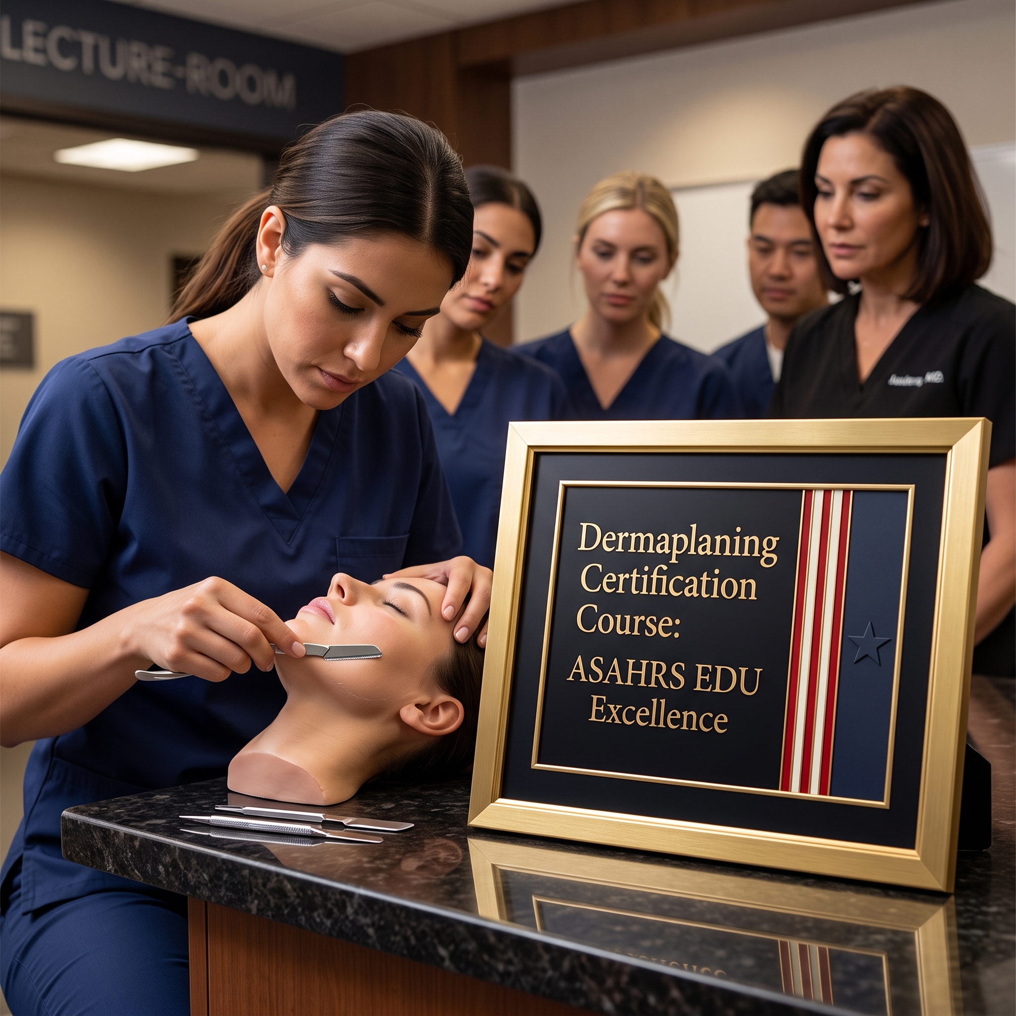 DERMAPLANING CERTIFICATION COURSE: ASAHRS EDU EXCELLENCE