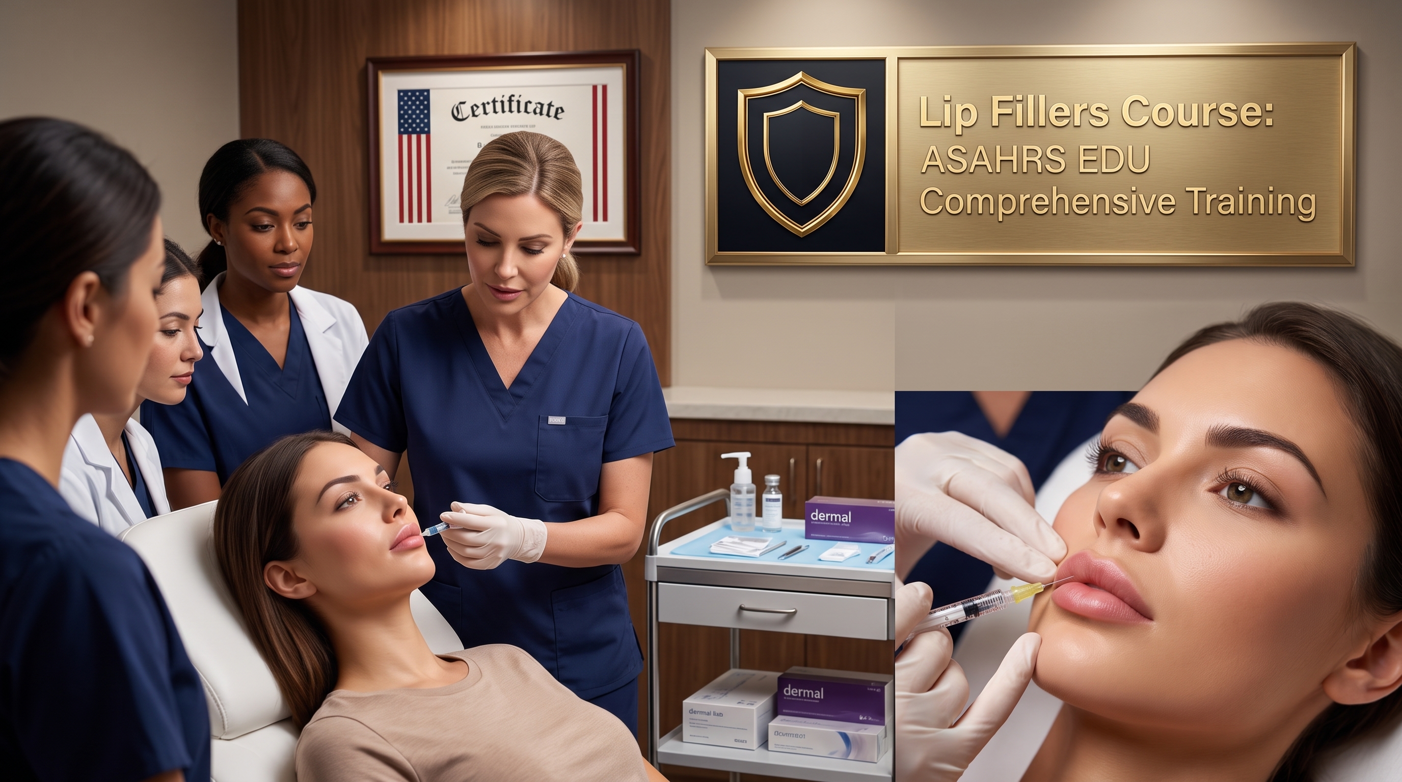 LIP FILLERS COURSE: ASAHRS EDU COMPREHENSIVE TRAINING