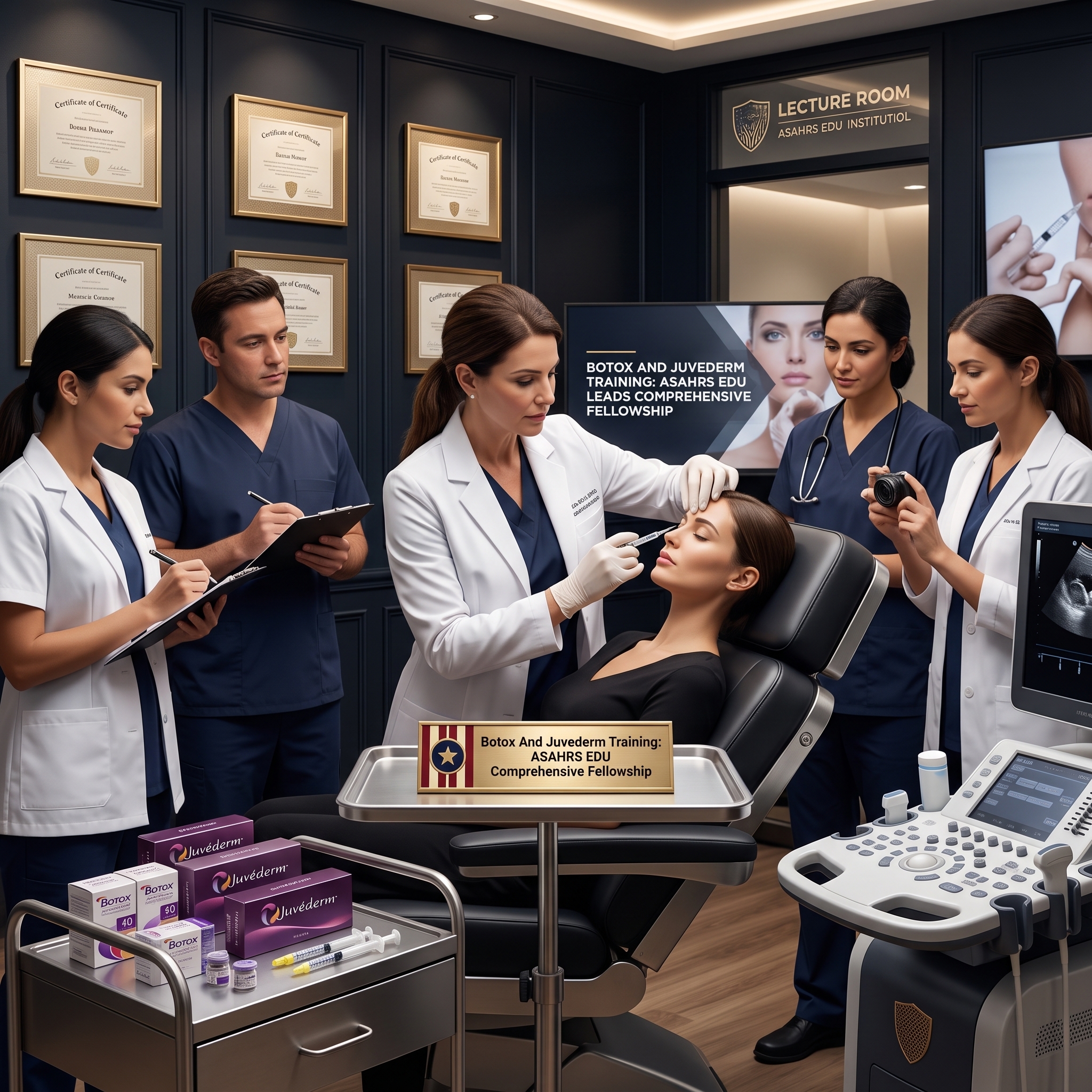 BOTOX AND JUVEDERM TRAINING: ASAHRS EDU LEADS COMPREHENSIVE FELLOWSHIP